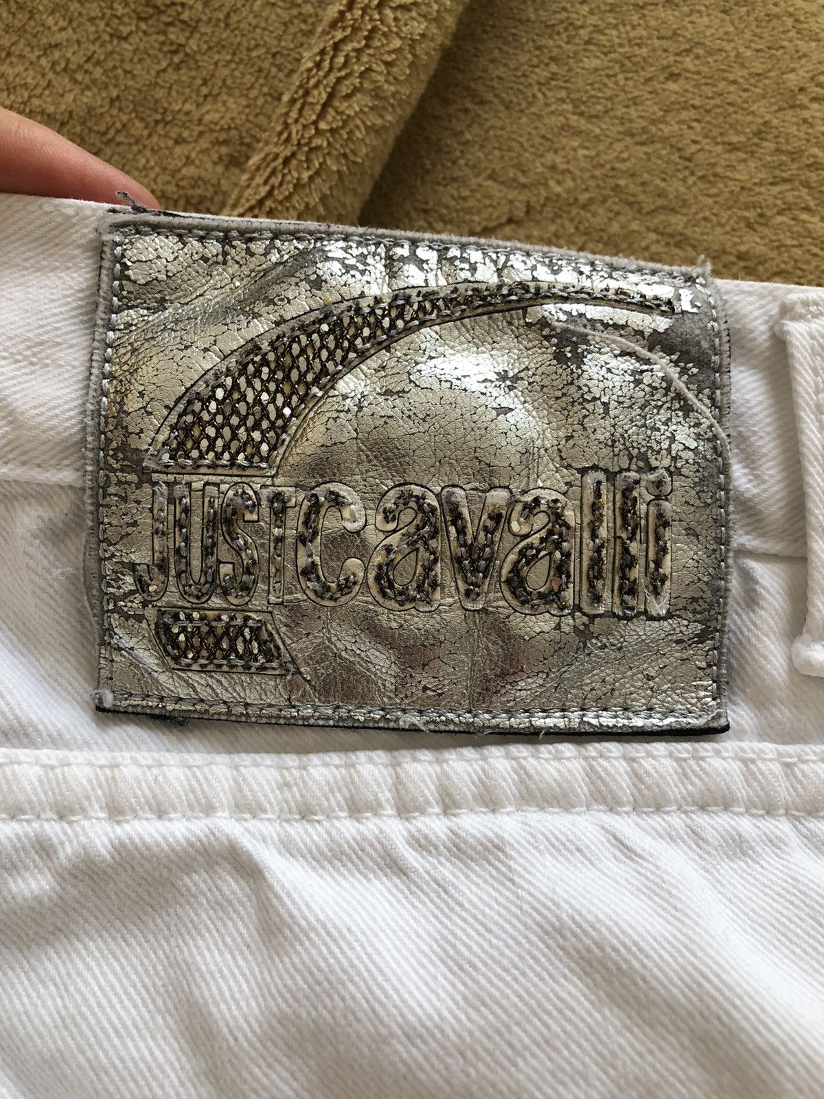 Just Cavalli VINTAGE JUST CAVALLI DESIGNER DENIM PANTS Size 34" / US 12 / IT 48 - 4 Thumbnail