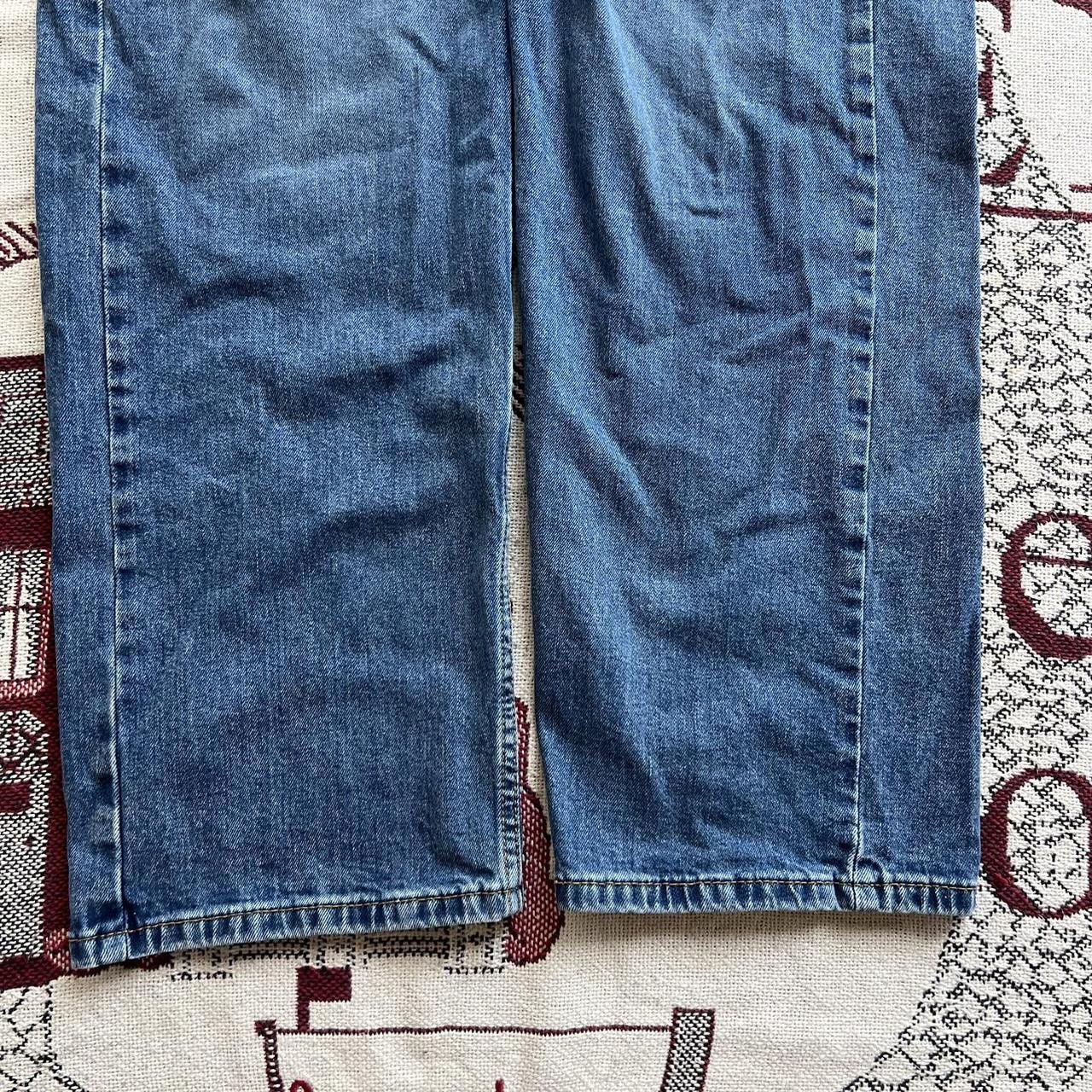 Levi's Vintage Y2K/2000s Baggy Grunge Dark wash Levi’s Denim Jeans! Size US 40 / EU 56 - 6 Thumbnail