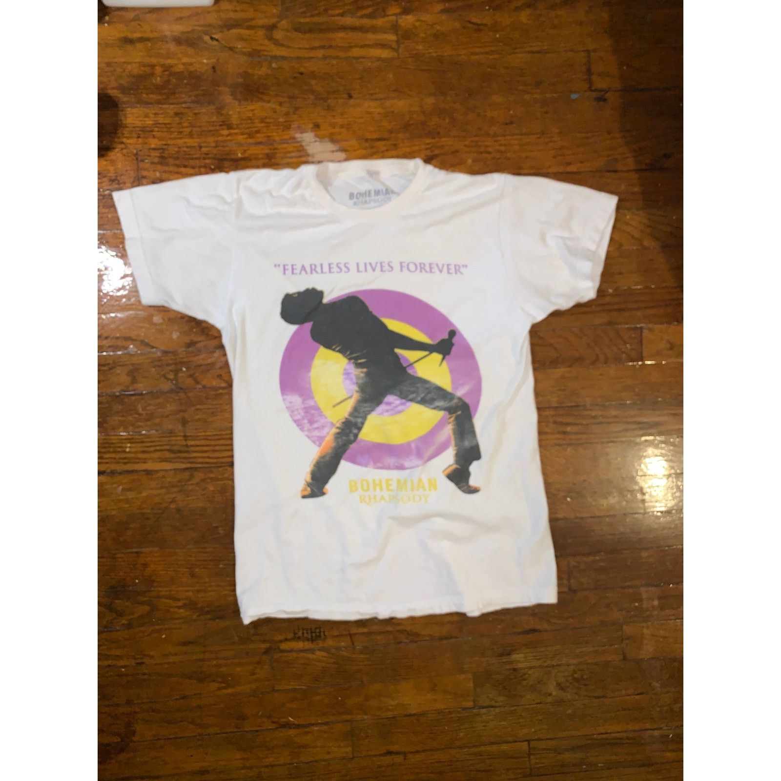 Band Tees Bohemian Rhapsody Movie Promo Tee Queen Freddie Mercury M Size US M / EU 48-50 / 2 - 2 Thumbnail