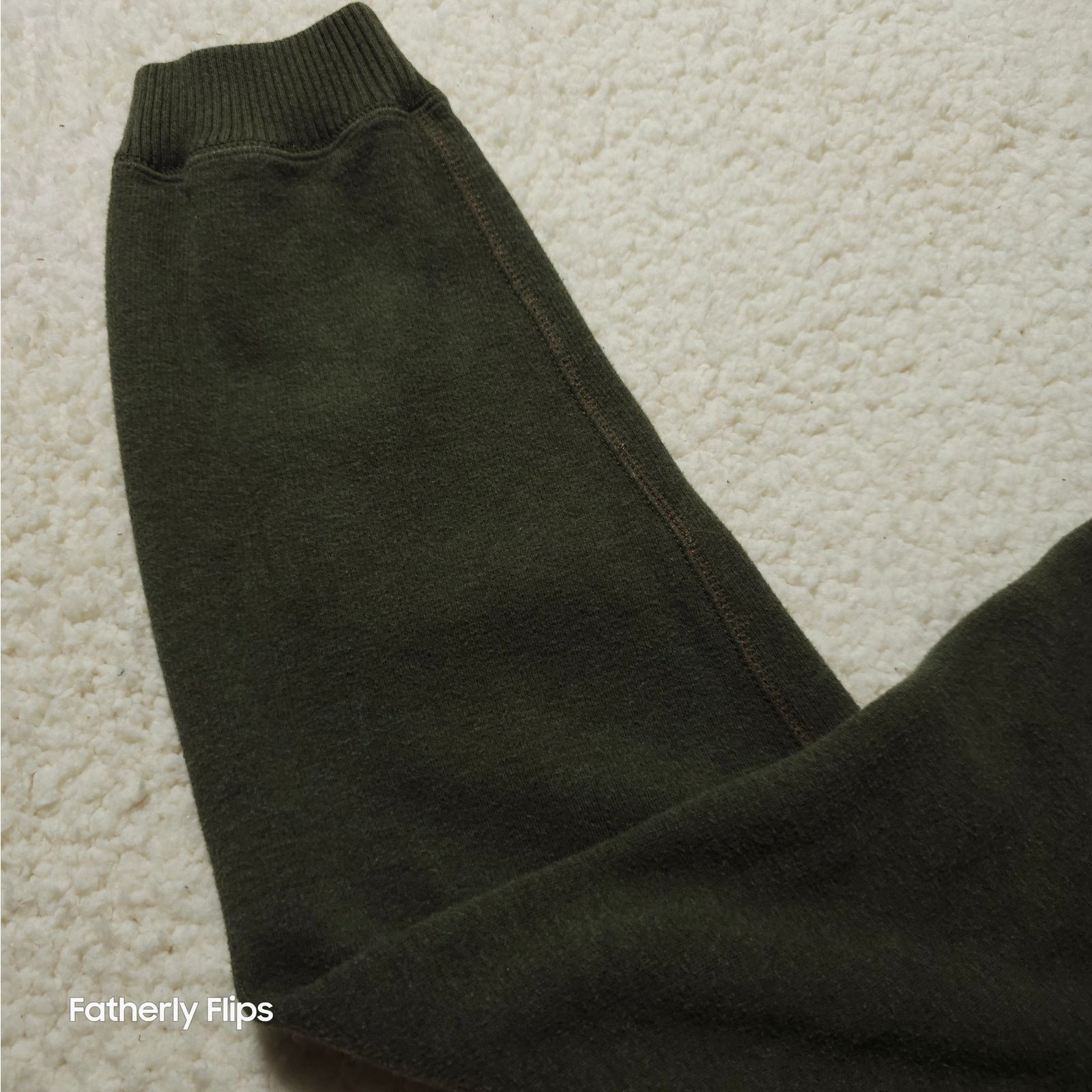 Tommy Bahama Tommy Bahama XL Ribbed Quarter Zip Olive Green Sweater Size US XL / EU 56 / 4 - 11 Thumbnail