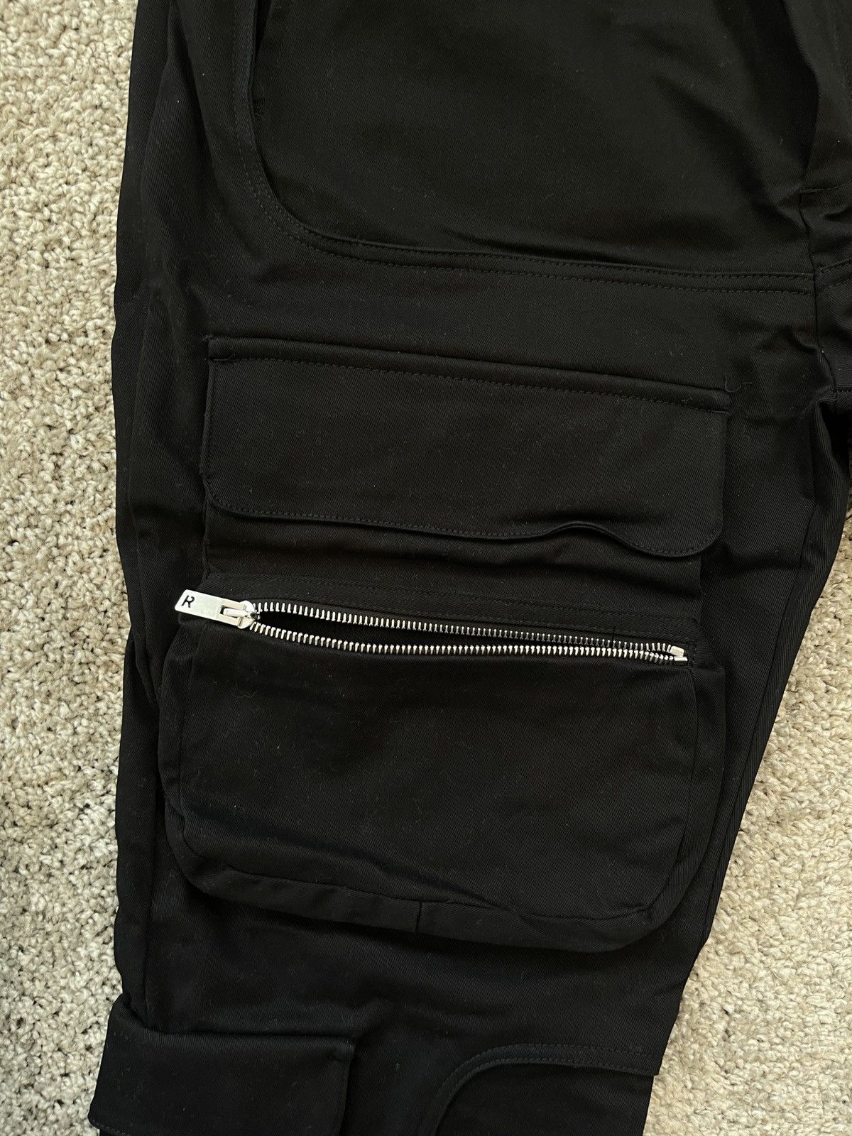 Represent Clo. Represent Clo Cargo Zipper Military Pants Black Size L Size US 34 / EU 50 - 4 Thumbnail