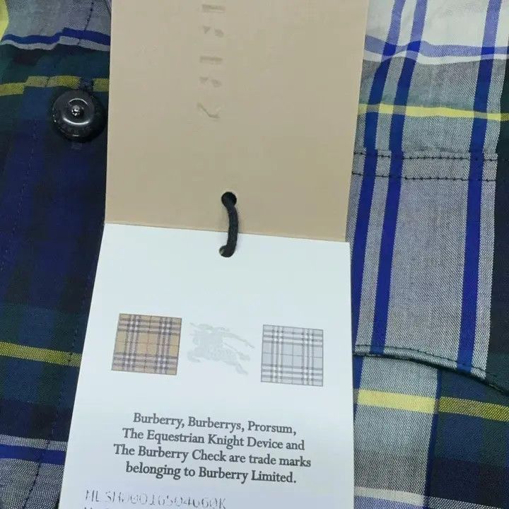 Burberry Burberry Burberry Plaid Print Long Sleeve Shirt for Men-25 Size US M / EU 48-50 / 2 - 4 Thumbnail