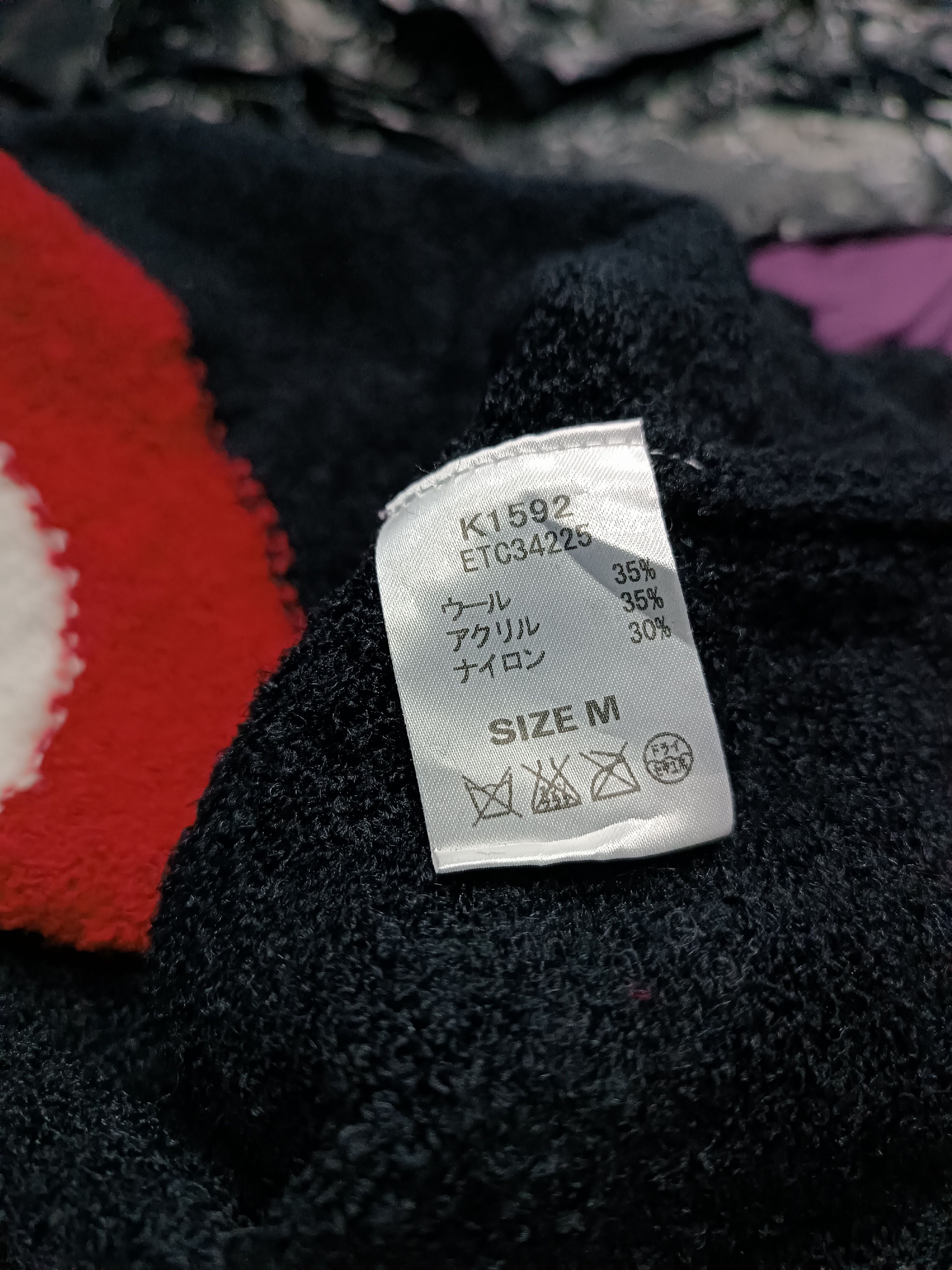 Japanese Brand × Vintage Vintage RNA Slang Knitwear "Bad Love" Only Anarchists Size M / US 6-8 / IT 42-44 - 5 Thumbnail