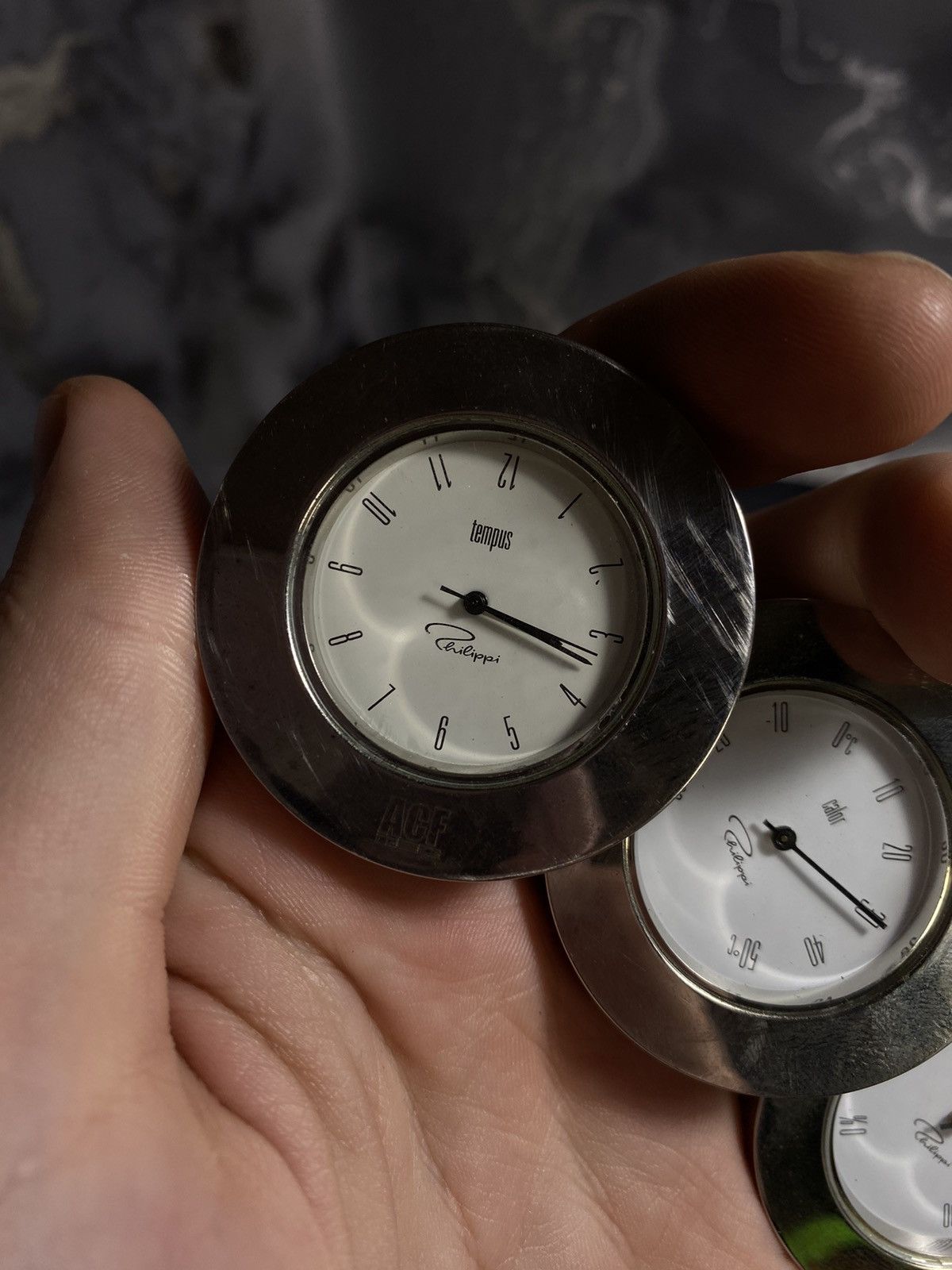 Jewelry × Vintage Vintage Desk Clock Set – Timeless Elegance ⏳ Japanese Brand Size ONE SIZE - 15 Thumbnail