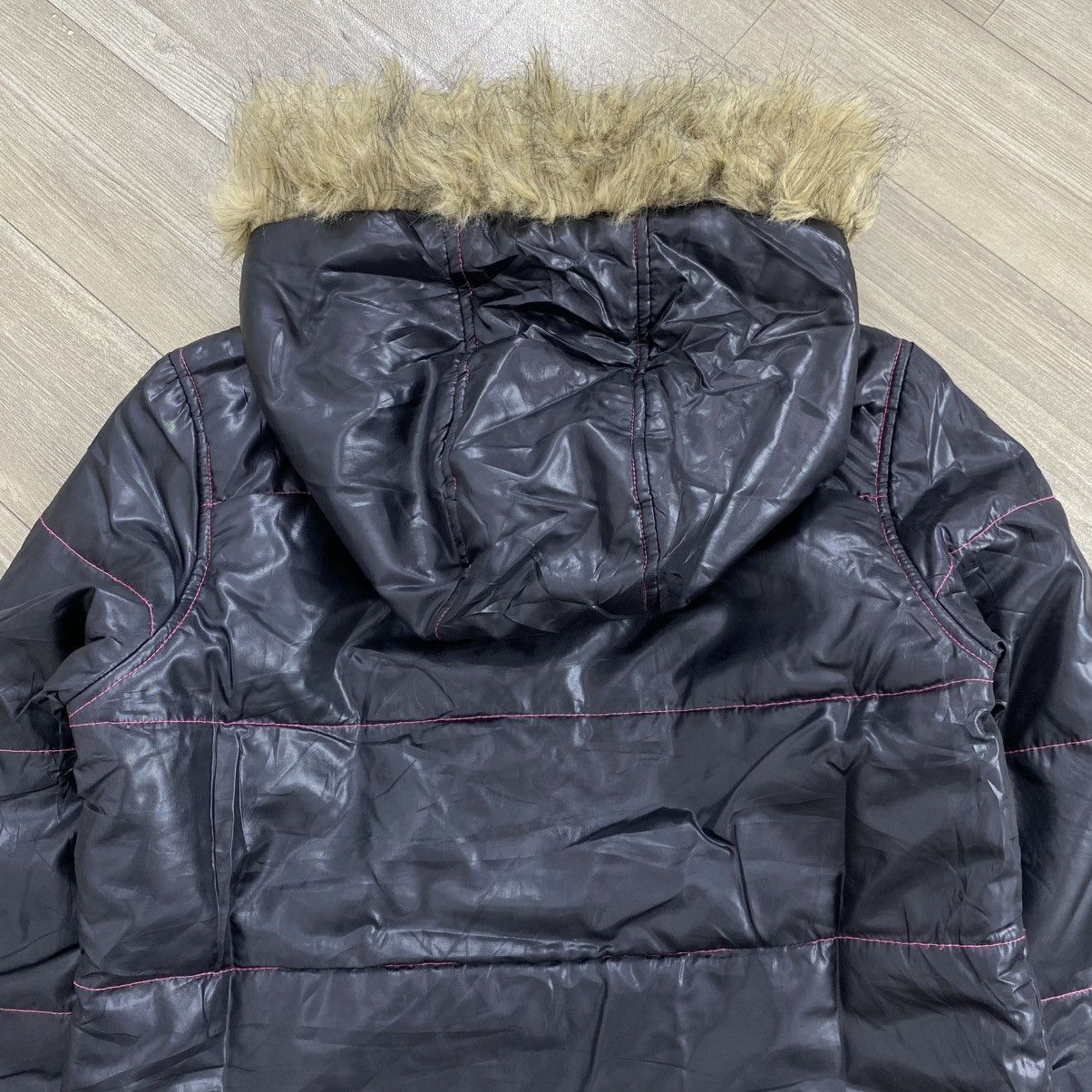 Japanese Brand 2000s Tralala & Lizz Lisa Doll Ifsixwasnine Fur Down Jacket Size US M / EU 48-50 / 2 - 11 Thumbnail