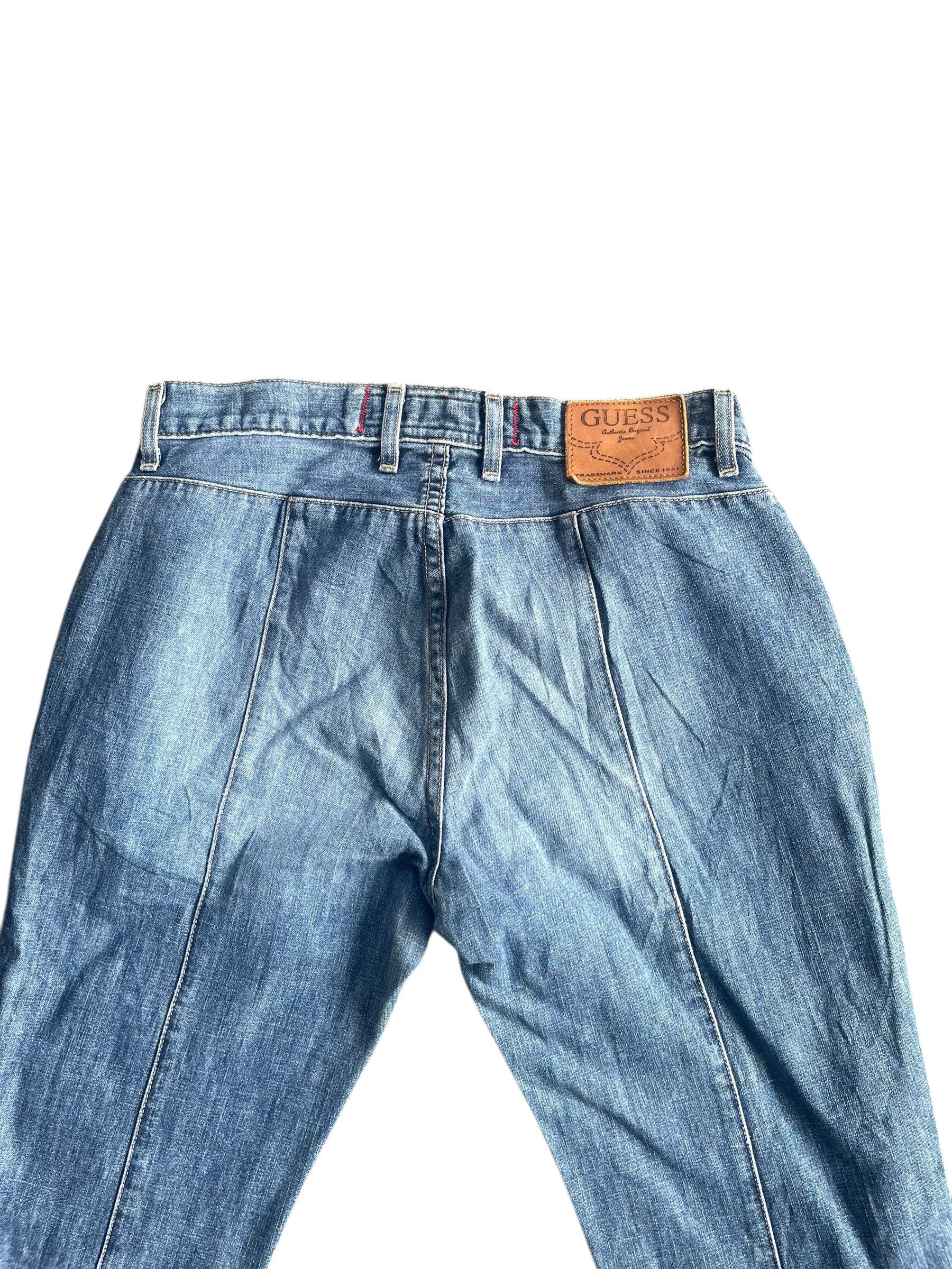 Guess Vintage Flare Guess Jeans USA Made Size 30" / US 8 / IT 44 - 6 Thumbnail