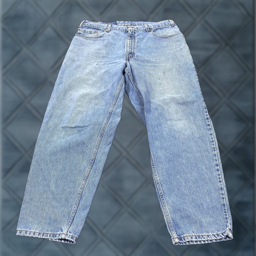Levi's VINTAGE Levi's 560 Jeans Mens 38x30 Light Wash Blue Relaxed Tapered Denim USA Jeans Mens 38x30 Light Wash Blue Relaxed Tapered Denim USA Size US 38 / EU 54 - 1 Thumbnail