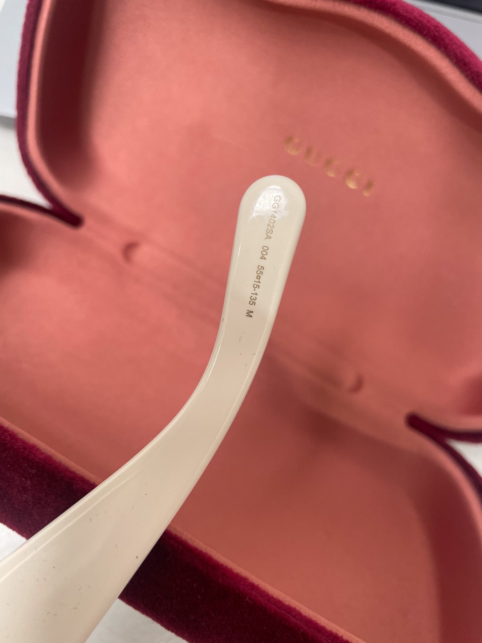 Gucci Sunglasses - cream Size ONE SIZE - 6 Thumbnail
