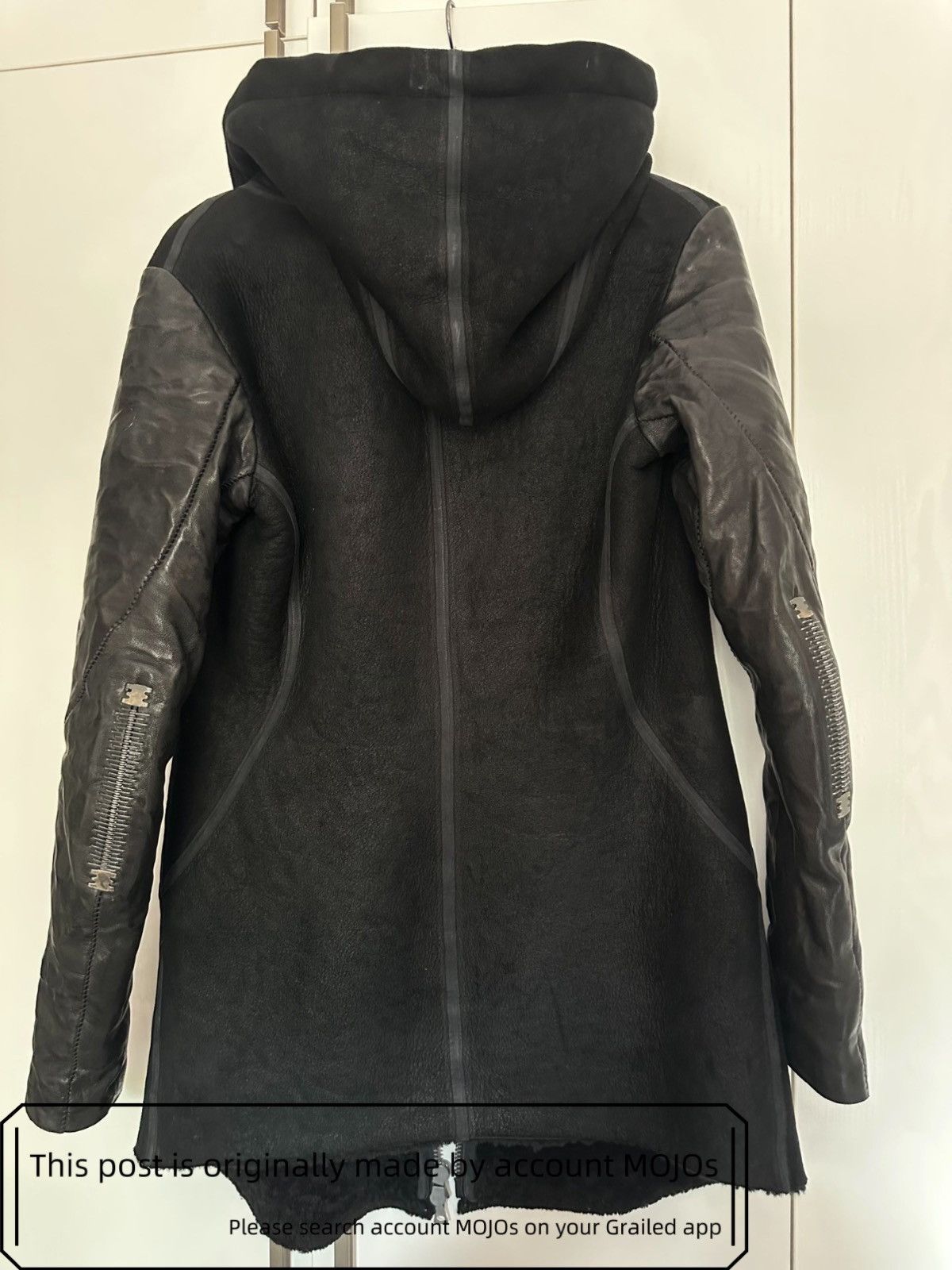 Isaac Sellam Experience Sz 38 Isaac Sellam Elbow Wizard Leather Jacket mojos1638 Size US S / EU 44-46 / 1 - 2 Thumbnail