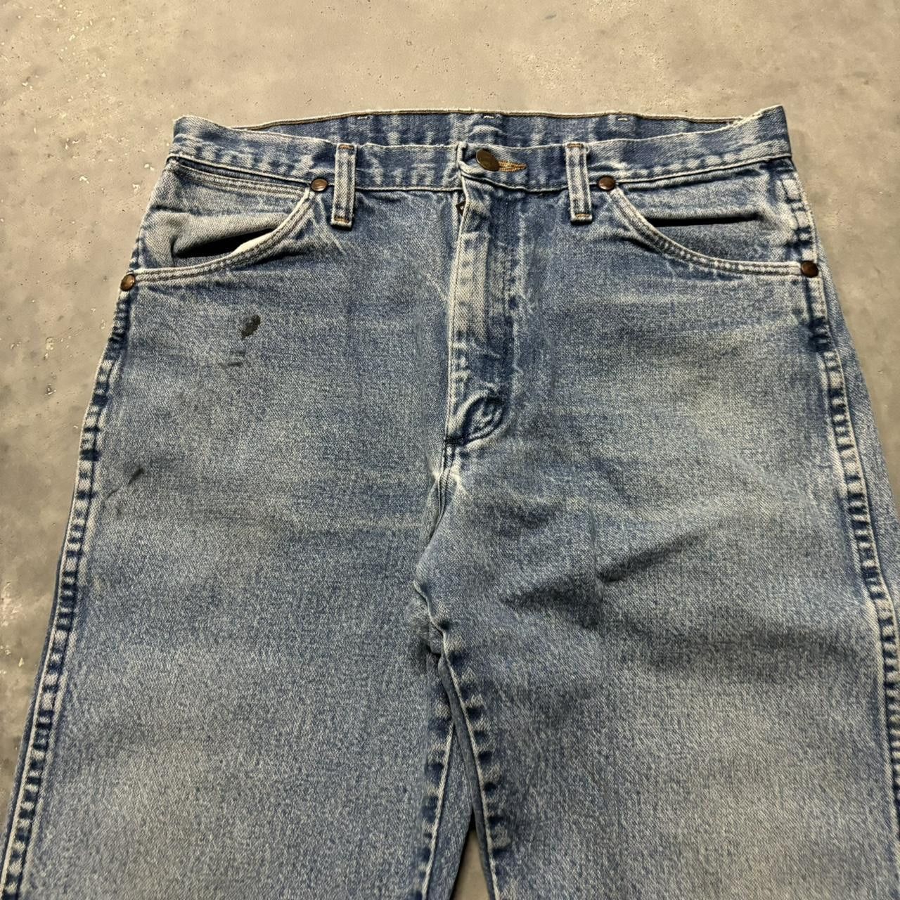 Japanese Brand × Vintage CrazyVintage Y2K/2000s Faded Medium Wash Essential Denim Jeans! Size US 30 / EU 46 - 5 Thumbnail