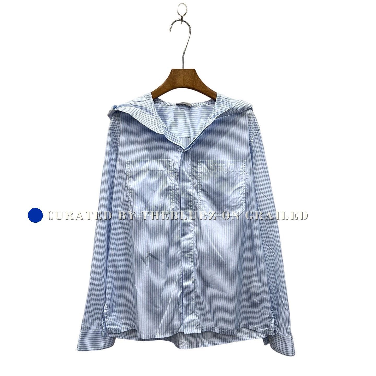 Dior Dior Embroidered Logo Hooded Shirt Jacket Size US M / EU 48-50 / 2 - 1 Thumbnail