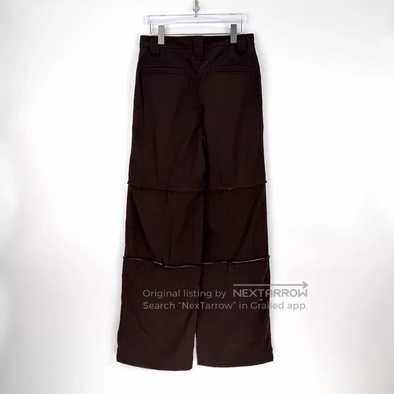 Hermes Hermes Beige Leg Zipper Design Pants Size 25" / US 0 / IT 36 - 4 Thumbnail
