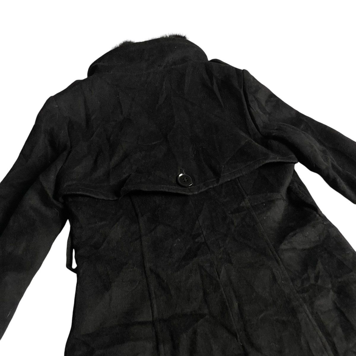 If Six Was Nine × Japanese Brand × Le Grande Bleu (L.G.B.) 🇯🇵 SPIRAL GIRL LINED FUR BUTTON UP WOOL HEAVY COAT JACKET Size S / US 4 / IT 40 - 9 Thumbnail