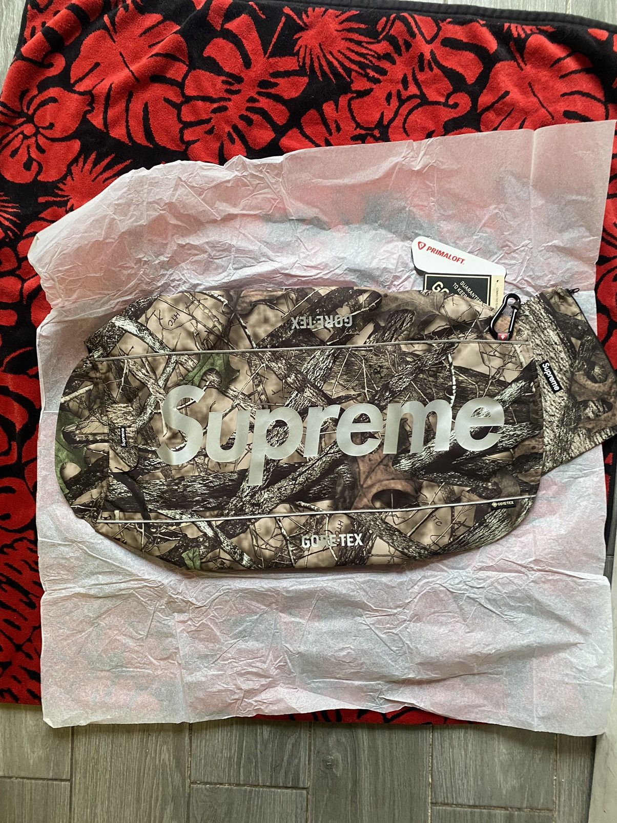 Supreme GORE-TEX Dog Jacket Camo XSサイズ SUPREME GORE-TEX DOG JACKET SIZE XS UNBOXING AND TRY ON BODY