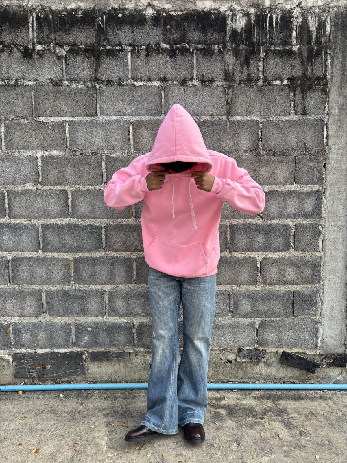 Other Blank Pink Hoodie 👛 (Size L Tall) Size US L / EU 52-54 / 3 - 2 Thumbnail