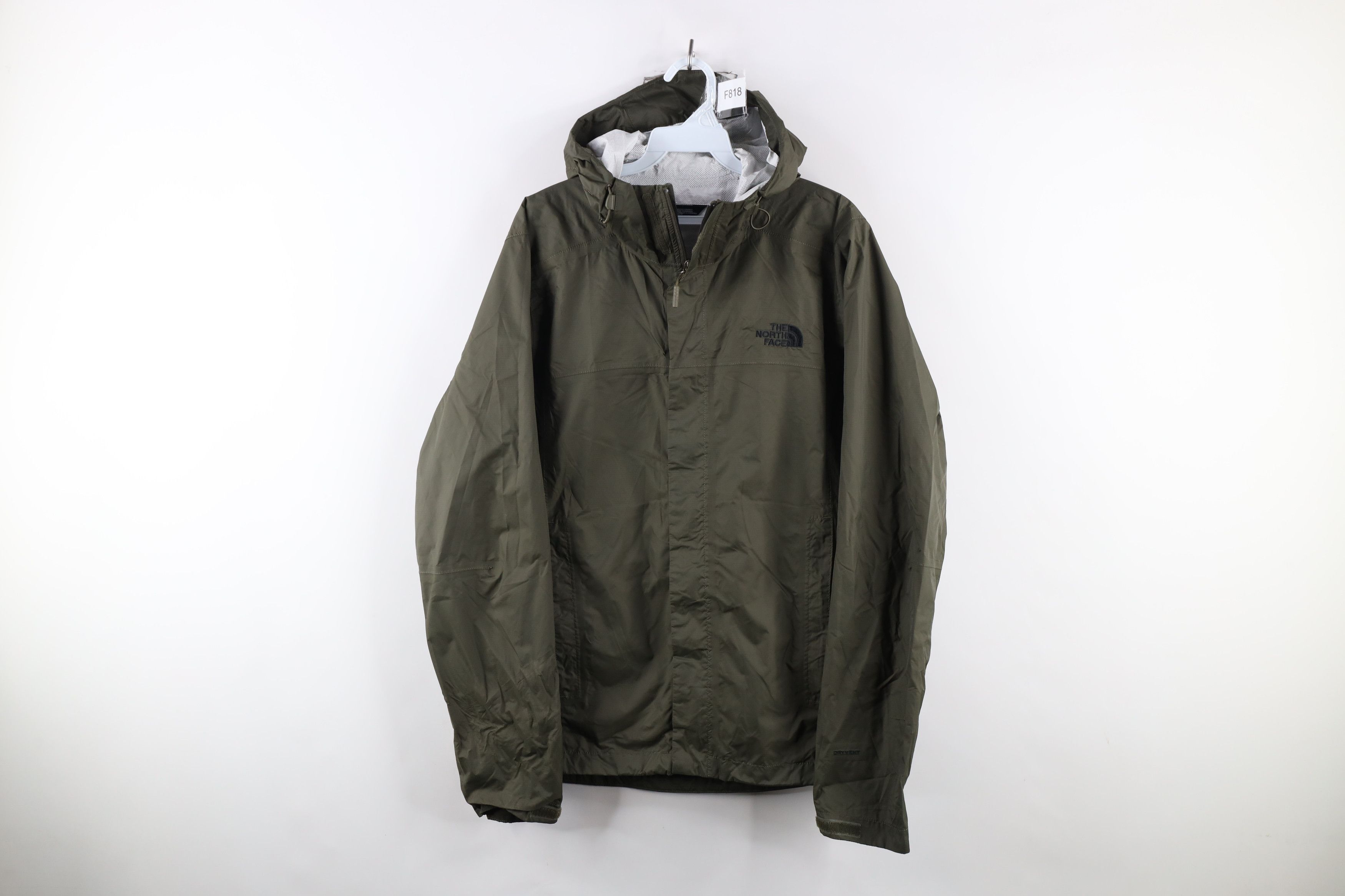 The North Face × Vintage The North Face DryVent Waterproof Hooded Rain Jacket Green Size US XS / EU 42 / 0 - 1 Thumbnail