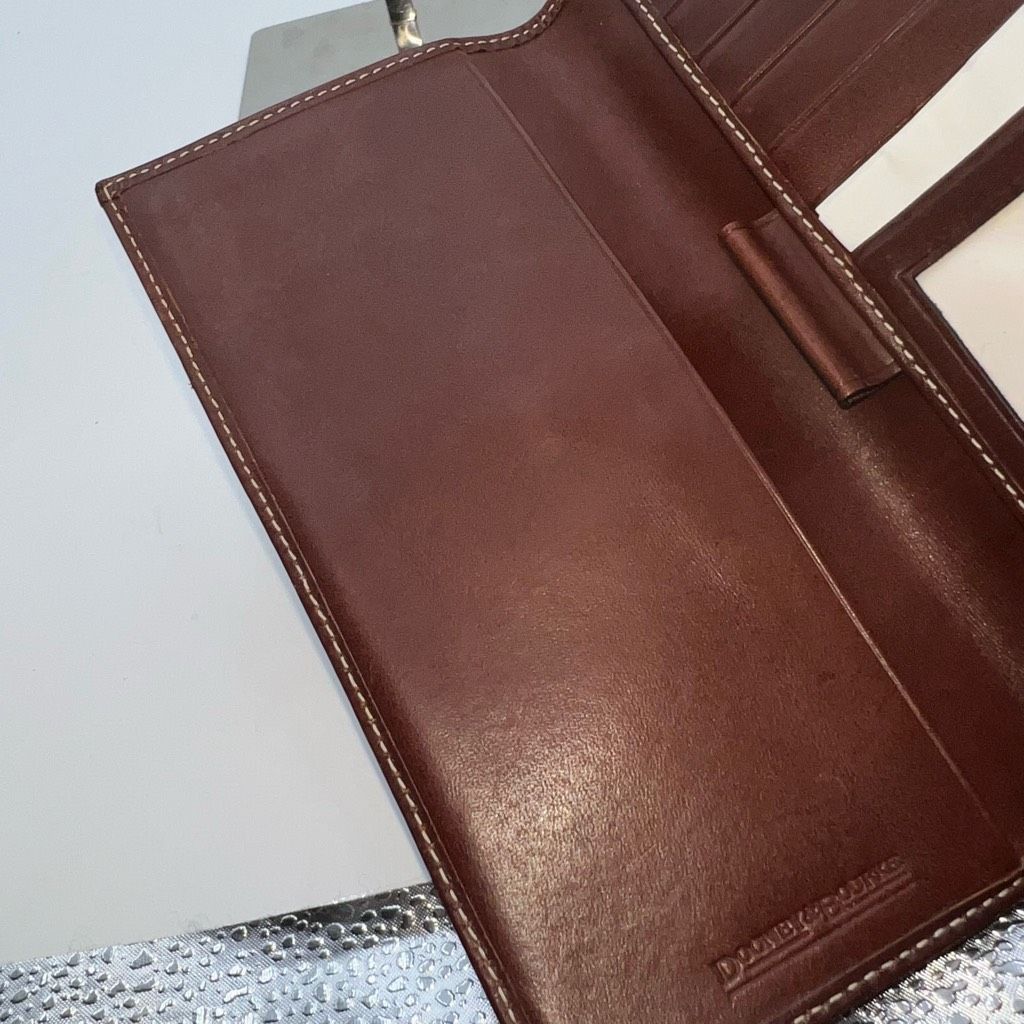 Dooney & Bourke Dooney & Bourke Vintage Piston Lock Long Canvas Signature Wa Size ONE SIZE - 11 Thumbnail