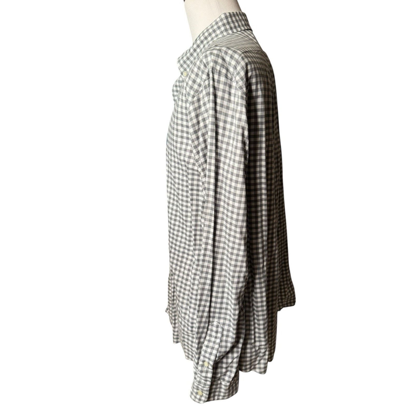 Ralph Lauren Ralph Lauren 2 Gingham Button Down Shirts Blue Gray XL Size US XL / EU 56 / 4 - 10 Thumbnail
