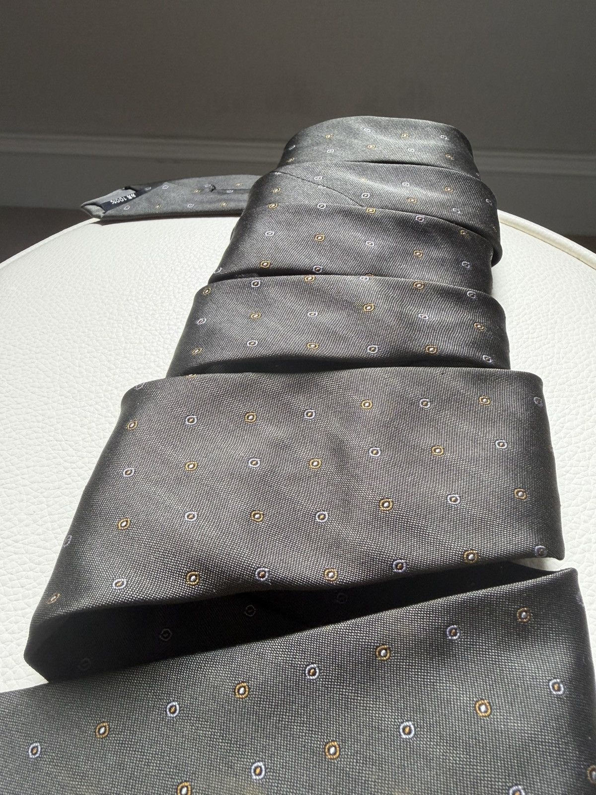 Yohji Yamamoto Yohji Yamamoto Y’s Color Dots Stitch Tie mojos13 Size ONE SIZE - 2 Thumbnail