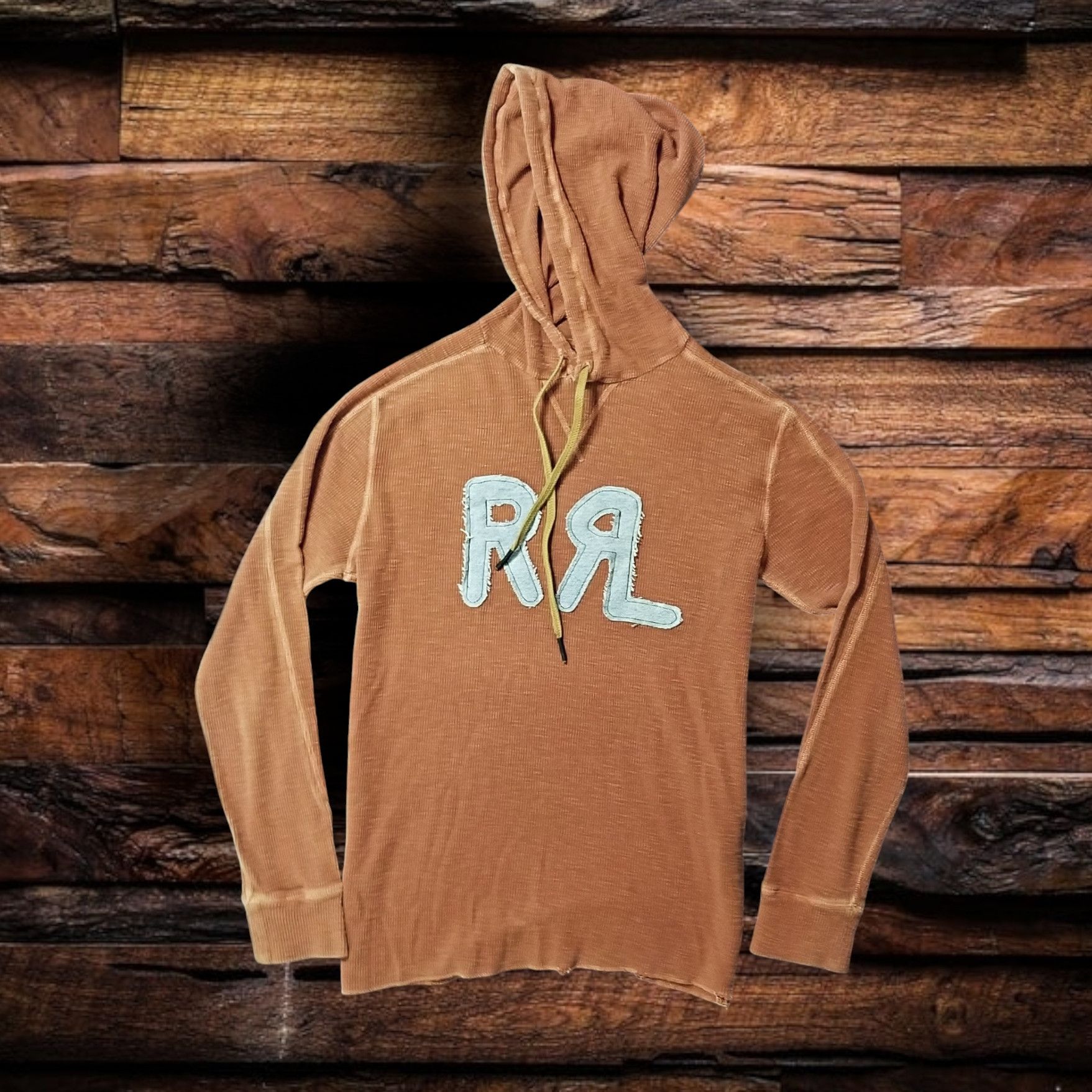 ☆ビンテージ風☆【Ralph Lauren】RRL Ranch Logo Hoodie♪ Logo Fleece Hoodie | Ralph Lauren