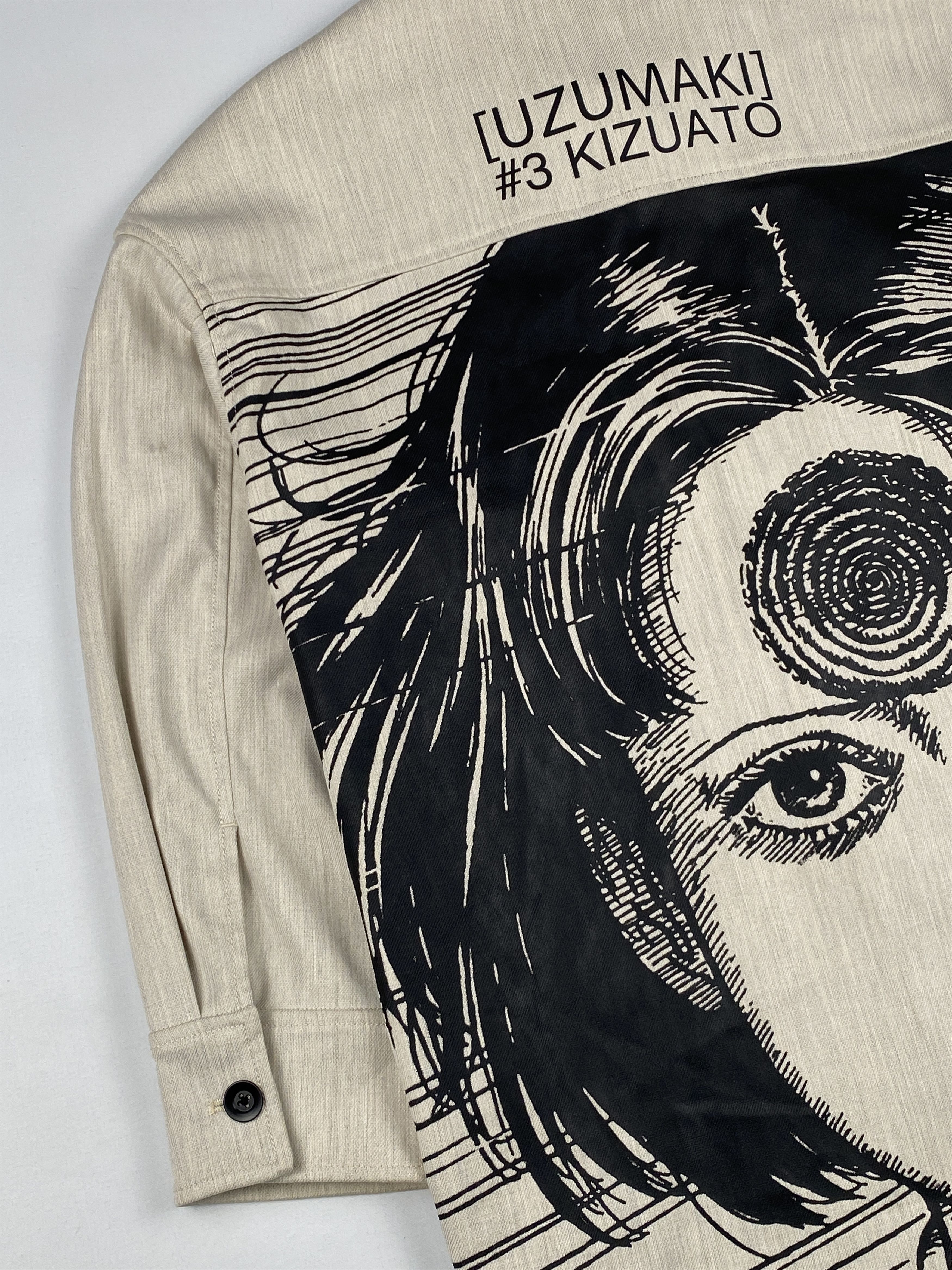 Japanese Brand Initial x Junji Ito [Uzumaki] Multiple Pockets Shirt Jacket Size US M / EU 48-50 / 2 - 11 Thumbnail