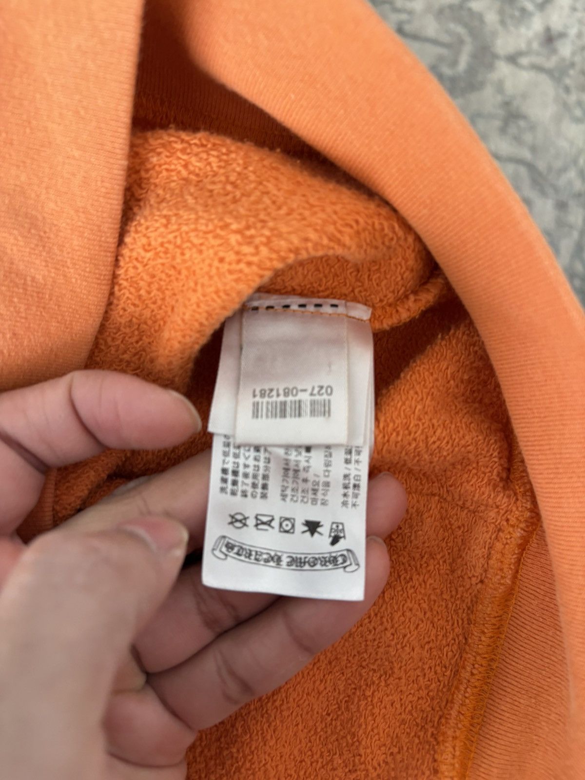 Chrome Hearts Chrome matty boy orange large hoodie Size US L / EU 52-54 / 3 - 7 Thumbnail