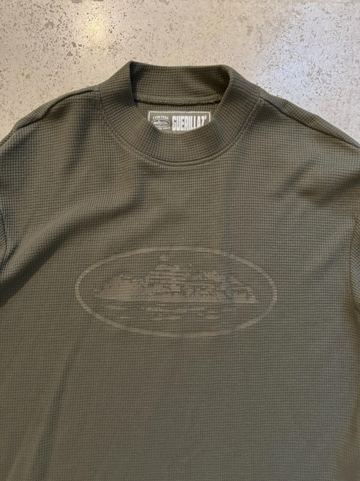 Corteiz CRTZ Corteiz Khaki Long Sleeve Base Layee Size Small Size S / US 4 / IT 40 - 2 Thumbnail