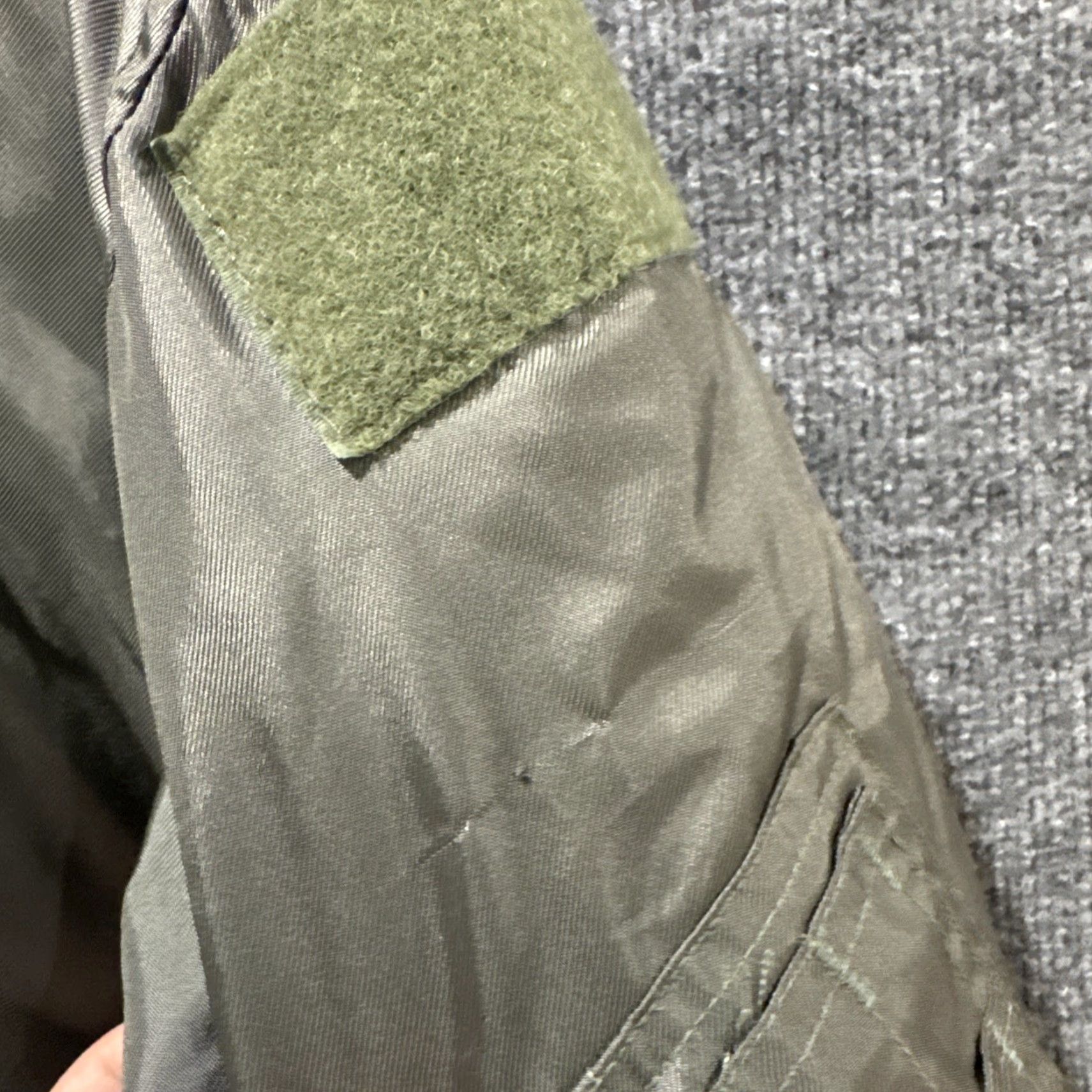 Vintage VINTAGE Alpha Industries Jacket L Men Green Military Jacket 45/P 8415-00-310-1133 Mens Large Size US L / EU 52-54 / 3 - 6 Thumbnail