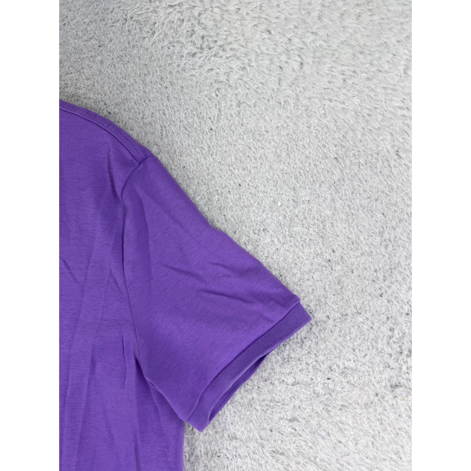 Ralph Lauren Polo Ralph Lauren Polo Shirt Mens Large Purple 100% Cotton Jersey Golf Golfer Shirt Size US L / EU 52-54 / 3 - 2 Thumbnail