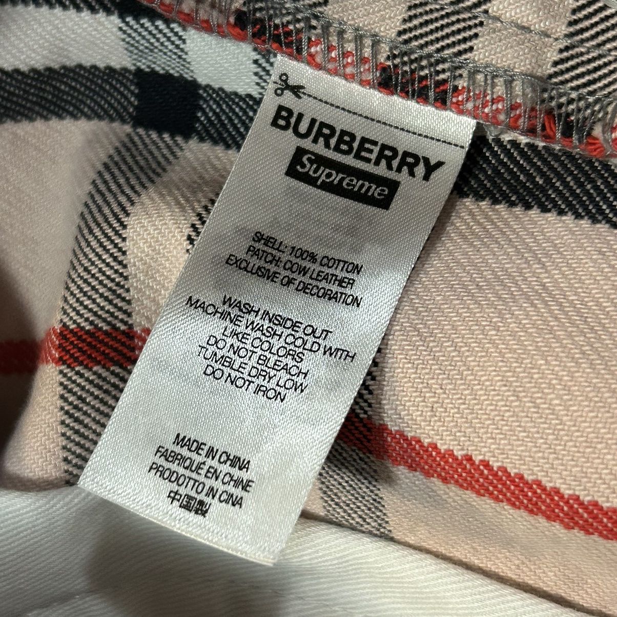 Burberry × Supreme Pink Tartan Pants SZ 30 W Size US 30 / EU 46 - 9 Thumbnail