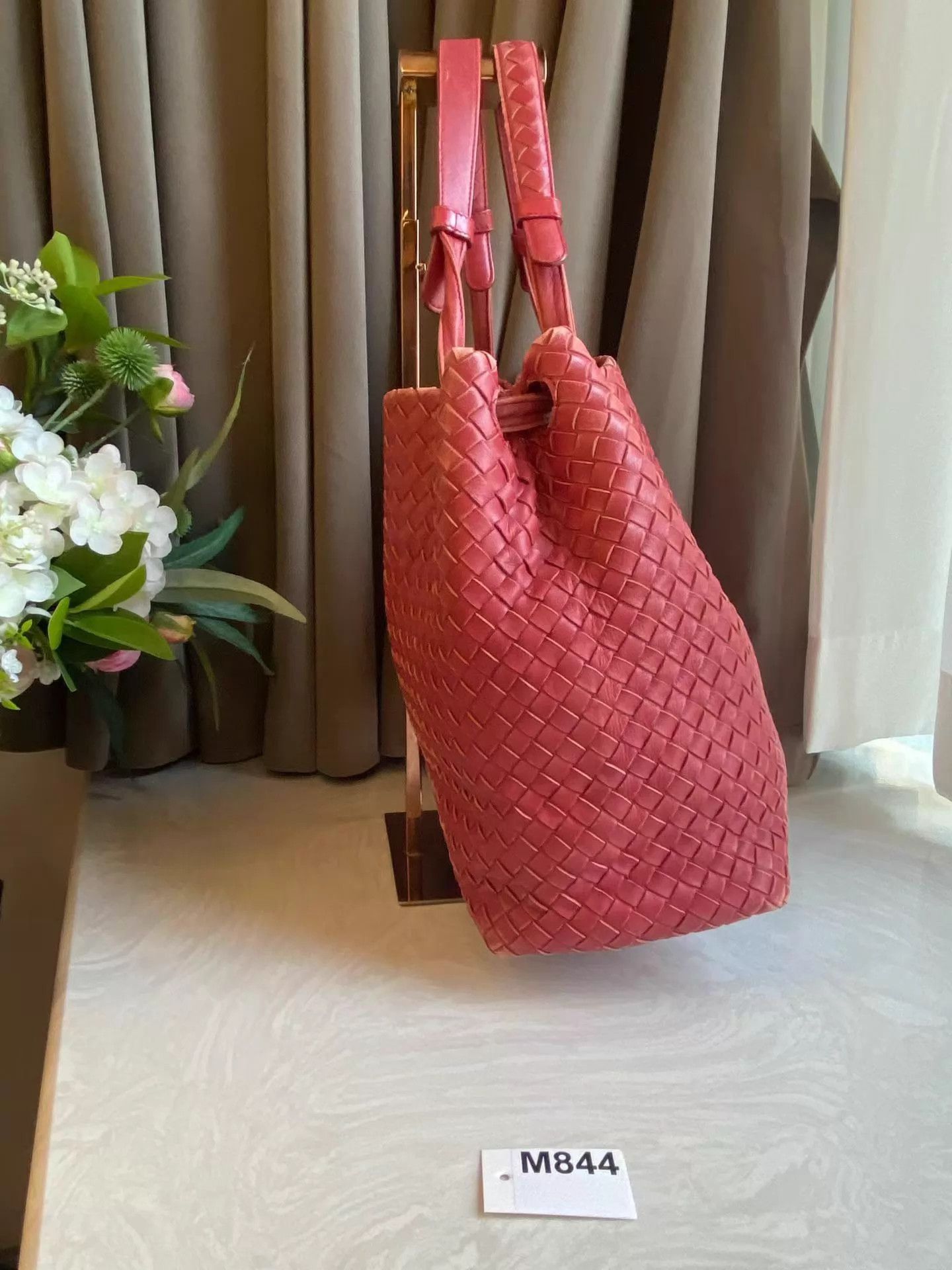 Bottega Veneta BV Arco Intrecciato Handbag Good Condition M844 Size ONE SIZE - 4 Thumbnail