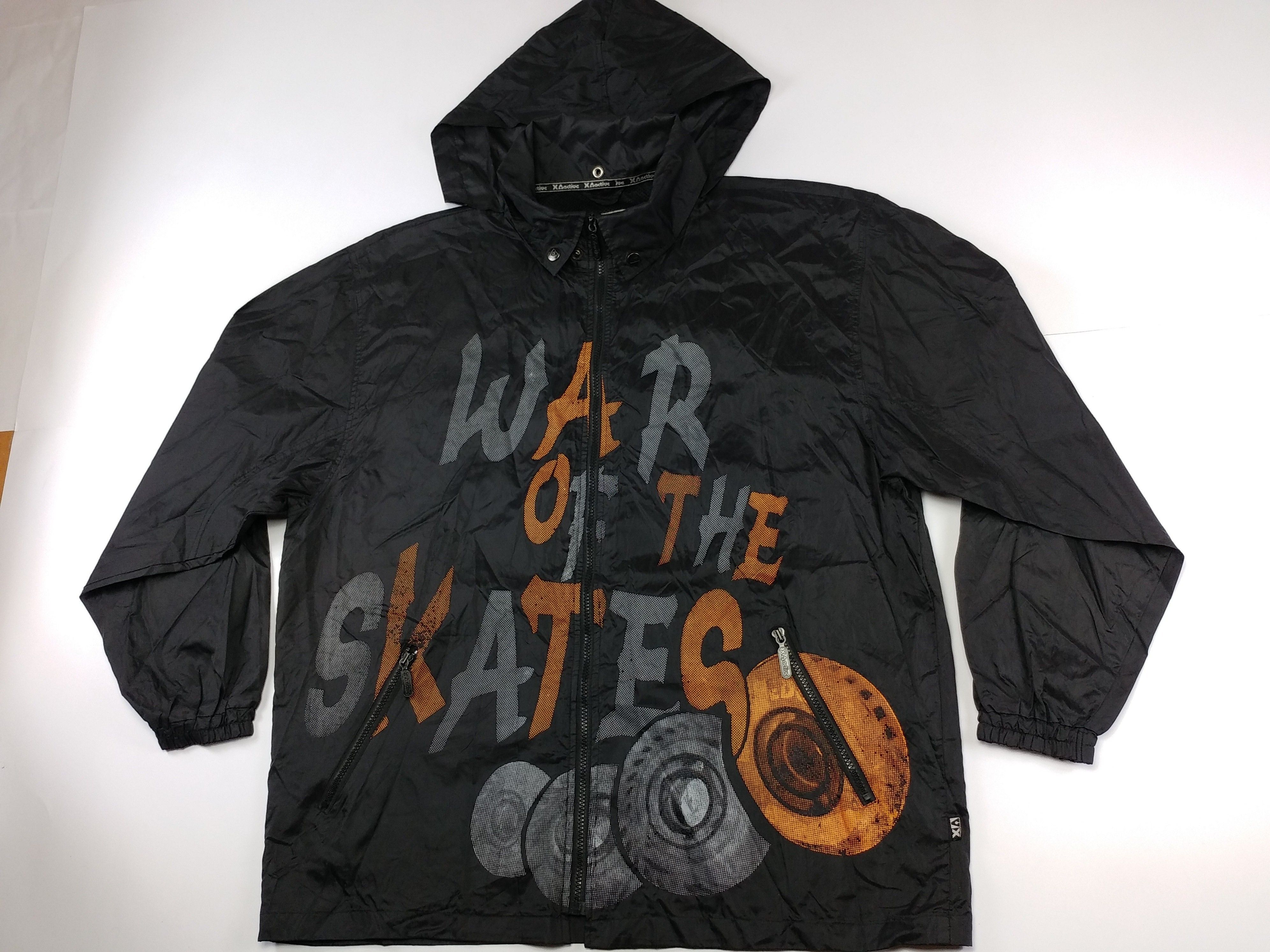 Vintage XAactive jacket, War of the Skates vintage skater 90s Y2K XL Size US XL / EU 56 / 4 - 16 Thumbnail