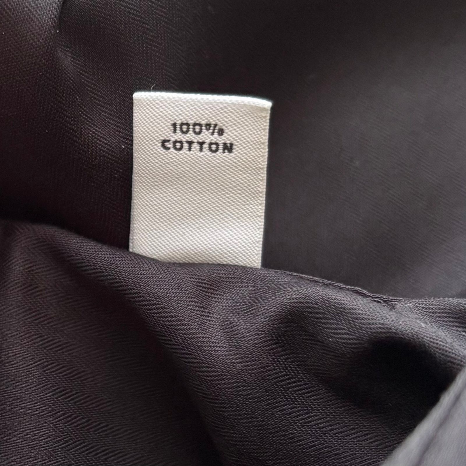 Calvin Klein Calvin Klein Black Slim Fit Button-Down Shirt 17 36/37 Size US XL / EU 56 / 4 - 10 Thumbnail