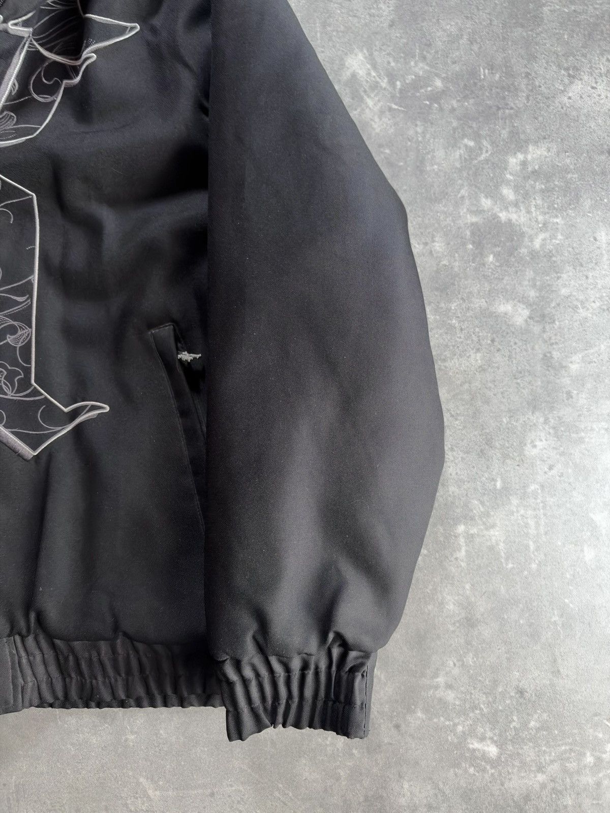 Karl Kani 00s Karl Kani Big Logo Baggy Hooded Bomber Jacket XXL Size US XXL / EU 58 / 5 - 5 Thumbnail