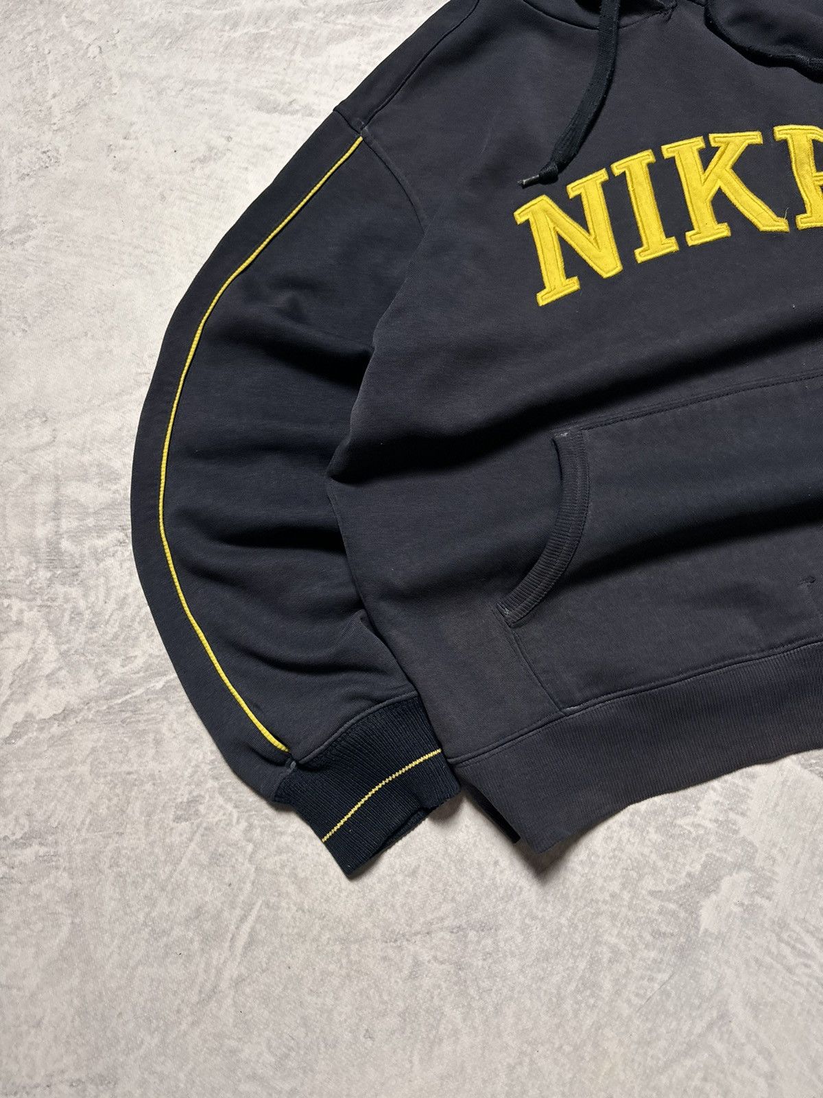 Nike × Vintage 00s Nike Vintage Big Logo Oversize Hoodie Y2K Size US M / EU 48-50 / 2 - 3 Thumbnail
