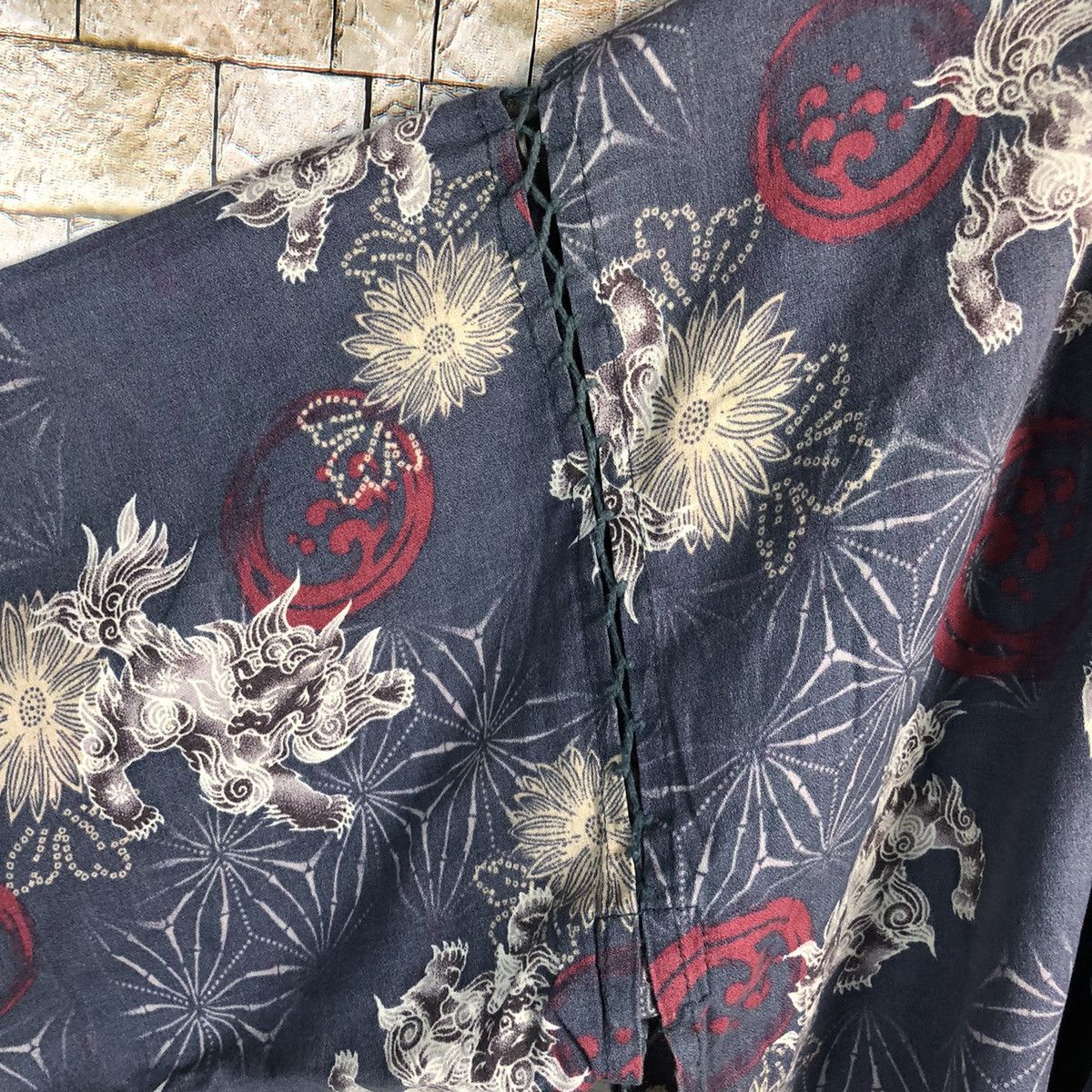 Japanese Brand Japan vintage fullprint Blue Kimono #A512 Size US M / EU 48-50 / 2 - 10 Thumbnail
