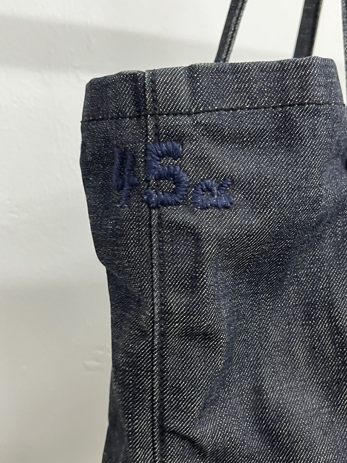 45rpm Vintage 45rpm Japan Contra Faded Raw Denim Selvedge ToteBag Size ONE SIZE - 3 Thumbnail