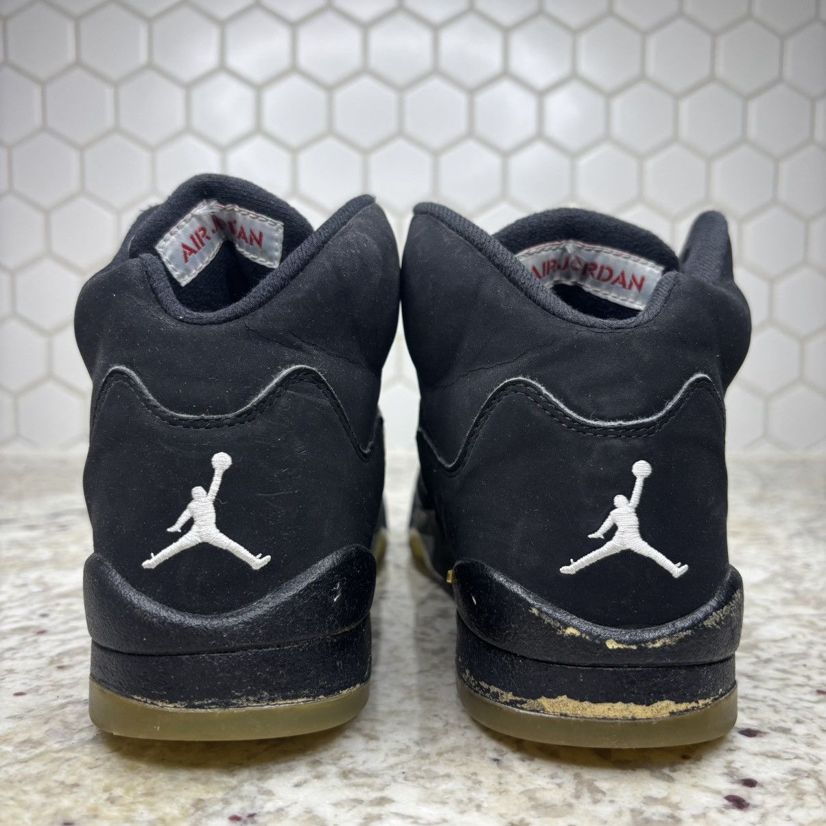 Jordan Brand Size 6y-Jordan 5 Metallic 2006 Gs Worn W/Box Size US 6 / EU 39 - 11 Thumbnail