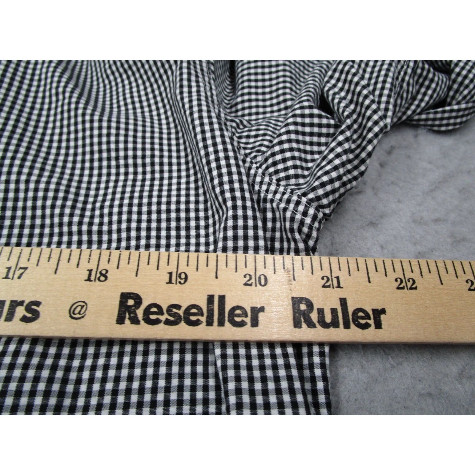 Rag & Bone rag & bone Button-Up Shirt Mens Large Slim Fit Black Check Long Sleeve Machine Washable Size US L / EU 52-54 / 3 - 7 Thumbnail