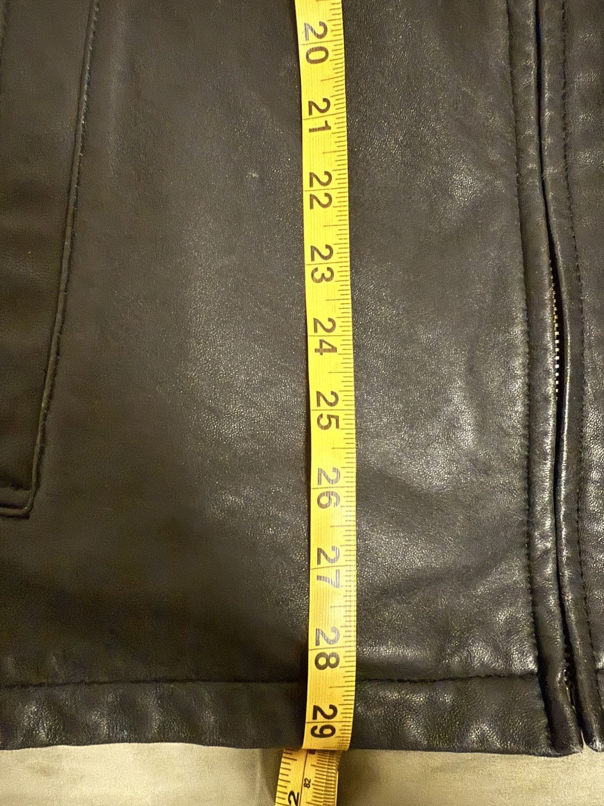 Tommy Hilfiger × Vintage Tommy Hilfiger Black Lined Leather Jacket Size US XL / EU 56 / 4 - 3 Thumbnail