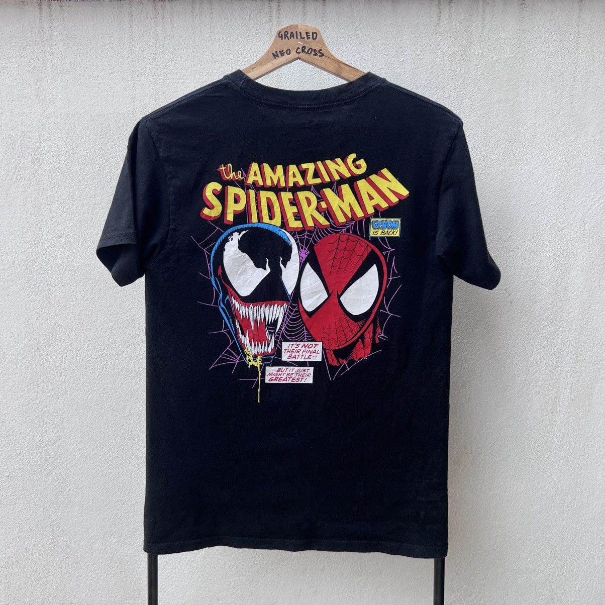 Spyder Spiderman Venom Comic Art Tshirt Size US S / EU 44-46 / 1 - 1 Thumbnail