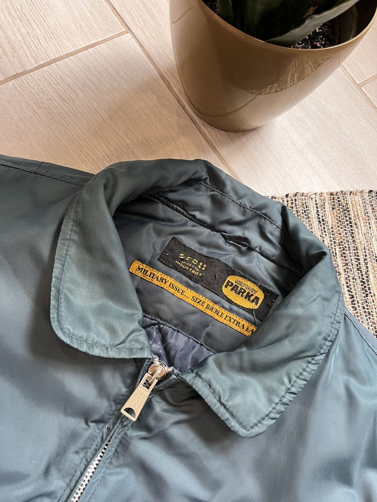 Schott × Vintage Vintage Schott NYC Bomber jacket MA-2 flyer military Size US XXL / EU 58 / 5 - 8 Thumbnail