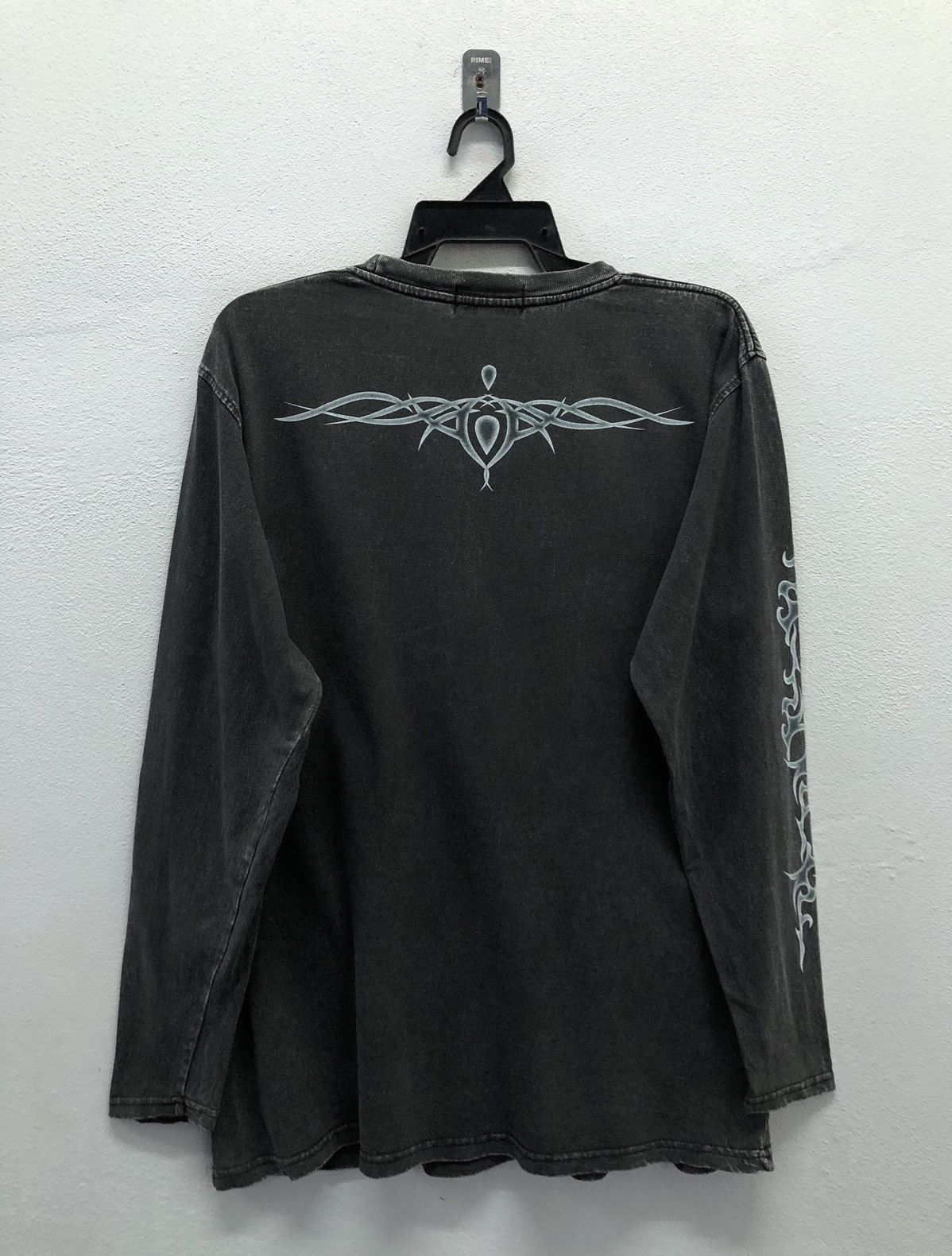 Vintage Vintage Cross Keys Phoenix Flame Design Long Sleeve Shirt Size US L / EU 52-54 / 3 - 2 Thumbnail
