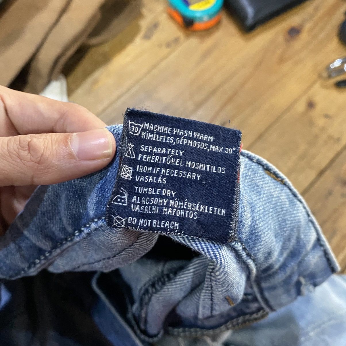 Japanese Brand Japrag denim jeans by Japanese designer Okishama Samoko Size US 38 / EU 54 - 19 Thumbnail