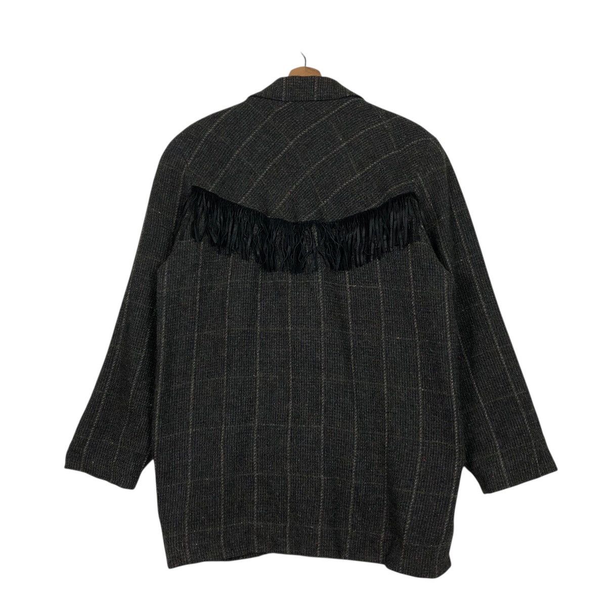Japanese Brand 📌Wool Jacket Boro Design Western Hiyoshiya Issey Miyake Size US M / EU 48-50 / 2 - 9 Thumbnail