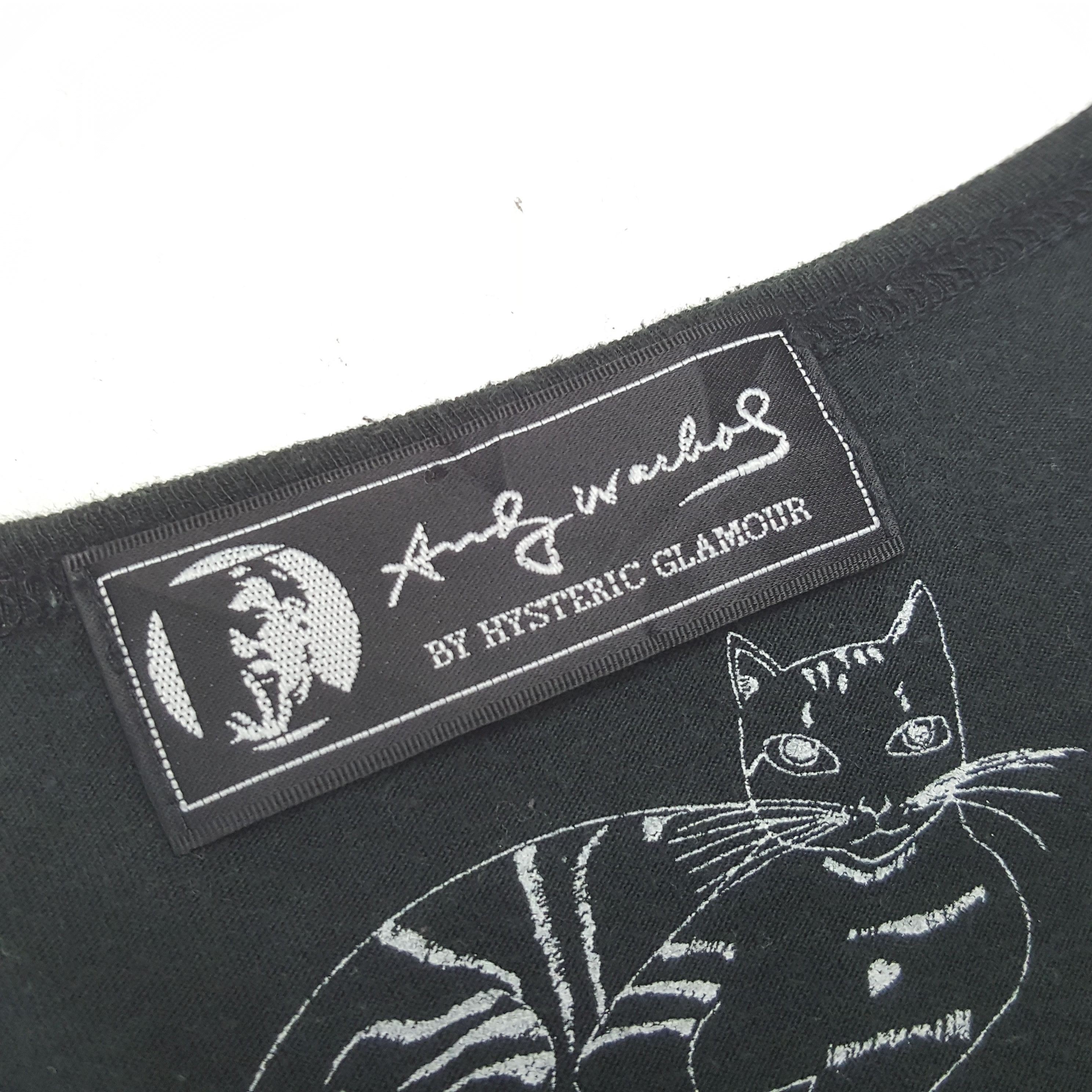 Andy Warhol × Hysteric Glamour × Vintage ANDY WARHOL x HYSTERIC GLAMOUR Japanese Brand Tshirt C285N27 Size XS / US 0-2 / IT 36-38 - 5 Thumbnail