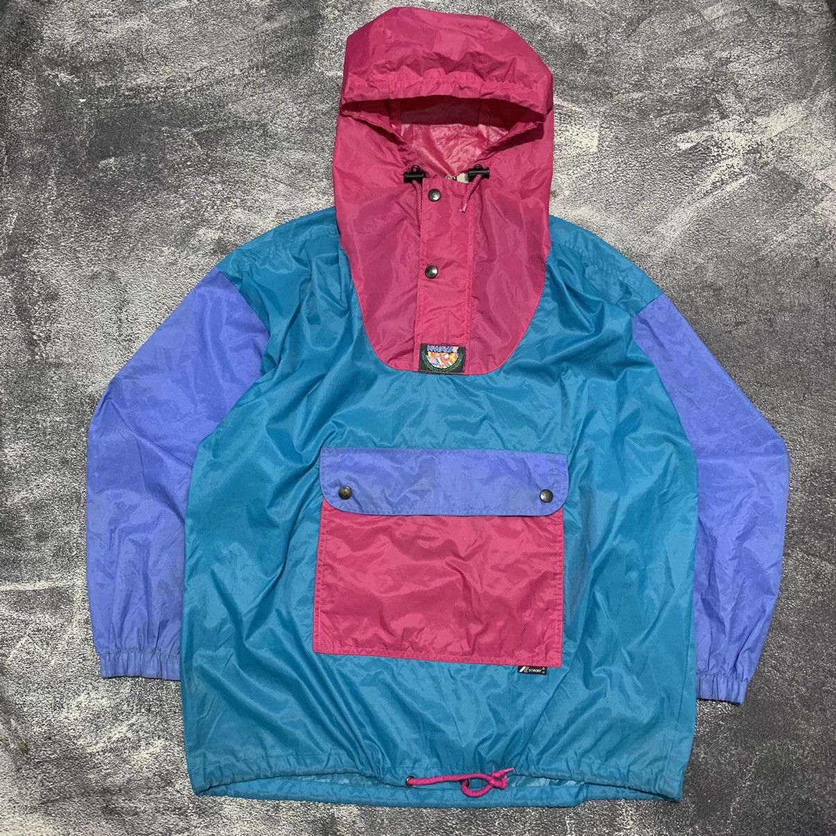 K-Way Cagoule kway vintage Size US M / EU 48-50 / 2 - 1 Thumbnail
