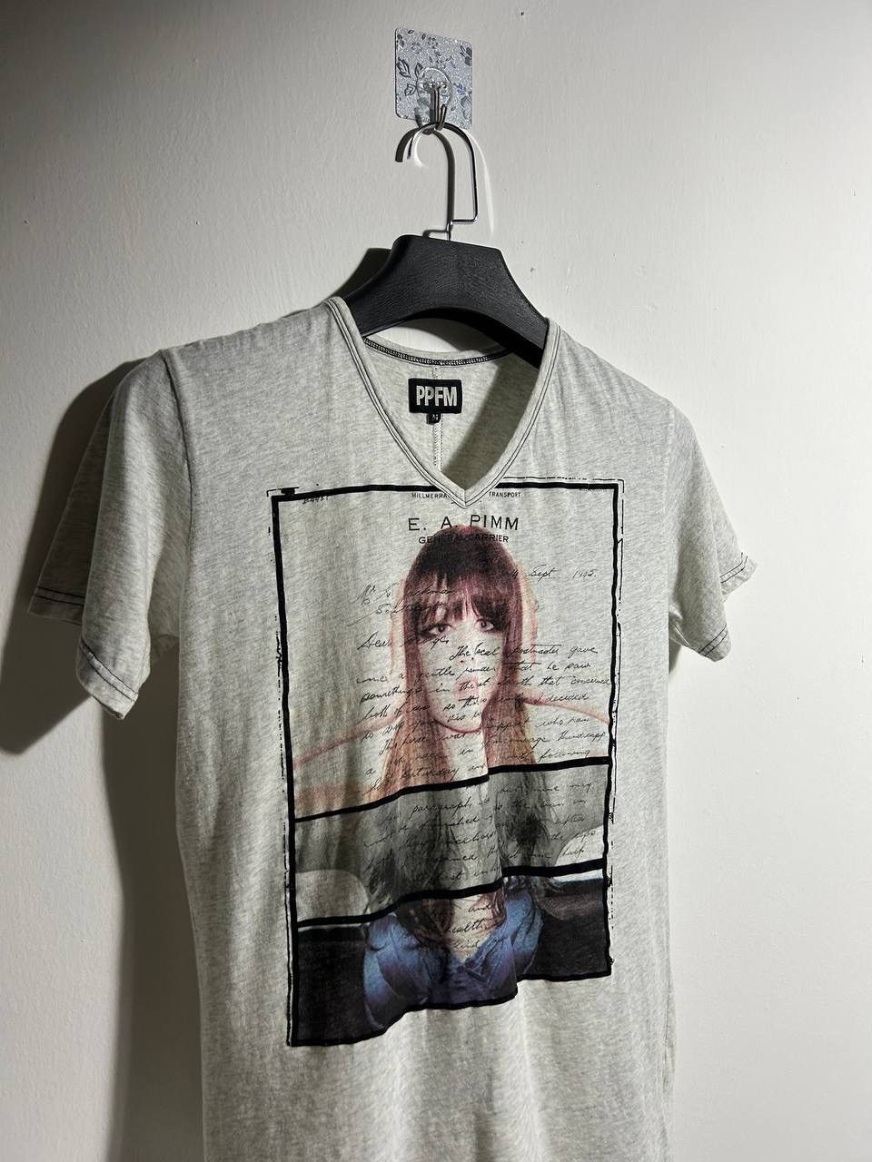 If Six Was Nine PPFM Letter By E. A. Pimm Asymmetry Shirt Size M / US 6-8 / IT 42-44 - 2 Thumbnail
