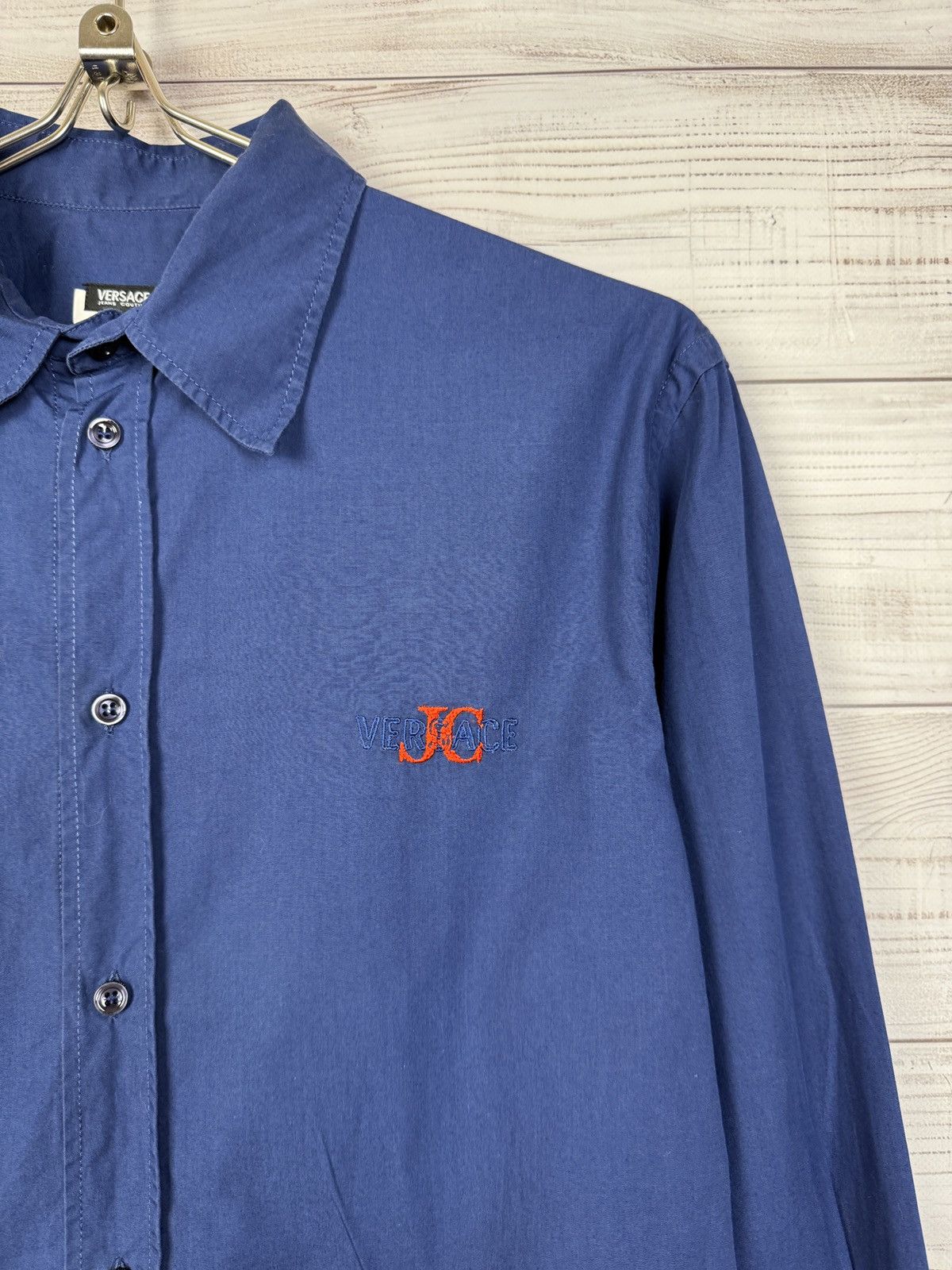 Versace Vintage Versace Jeans Couture Luxury Shirt Large Size US L / EU 52-54 / 3 - 4 Thumbnail