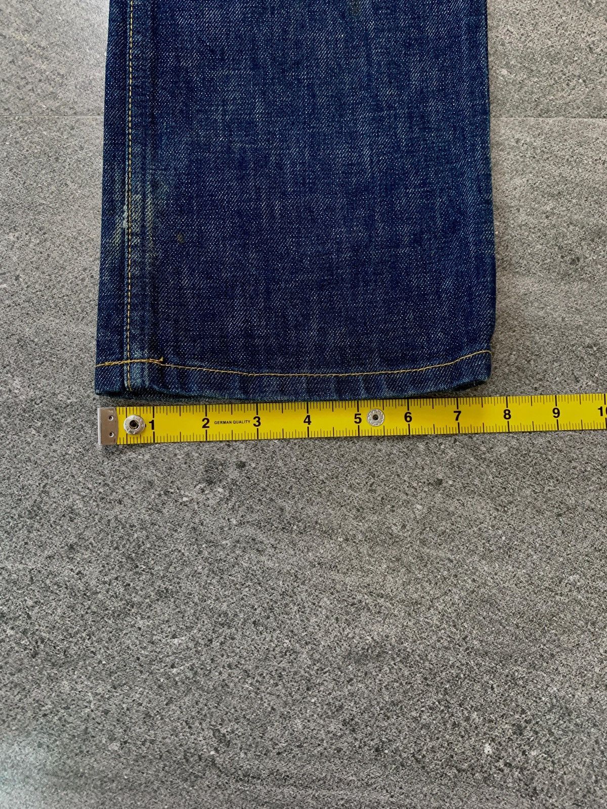 Helmut Lang FREE TAX! 2000s Indigo Classic Cut Denim Jeans Size US 28 / EU 44 - 13 Thumbnail